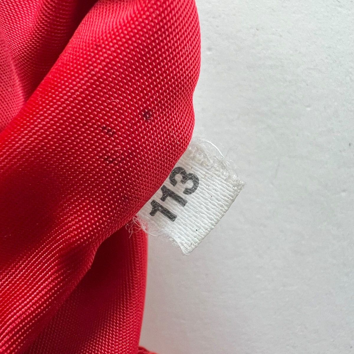 Prada Prada Red Canvas Shoulder Bag Size ONE SIZE - 7 Thumbnail