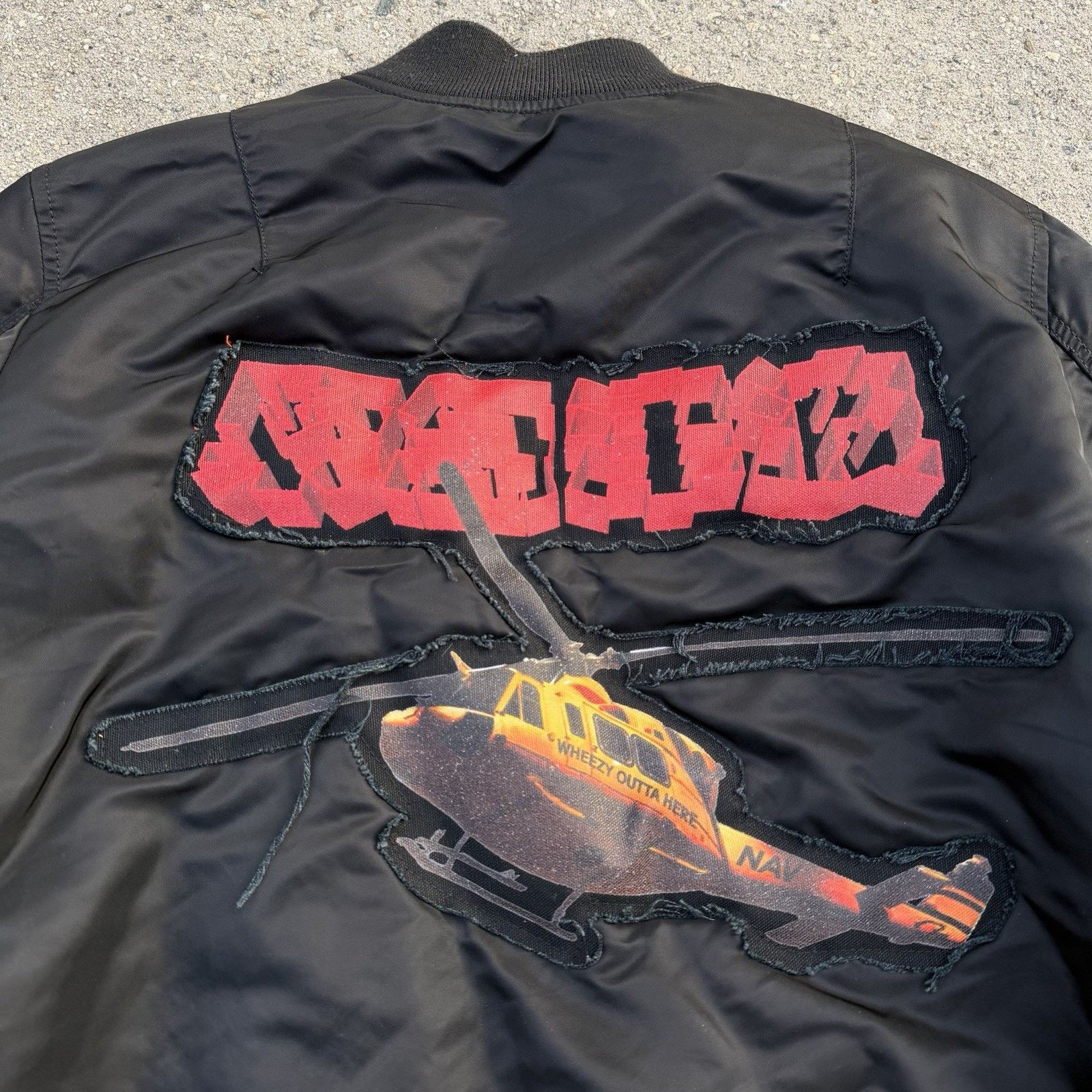 Alpha Industries × The Weeknd × XO Alpha Industries The Weeknd XO Nav Bomber Jacket Size US L / EU 52-54 / 3 - 2 Thumbnail