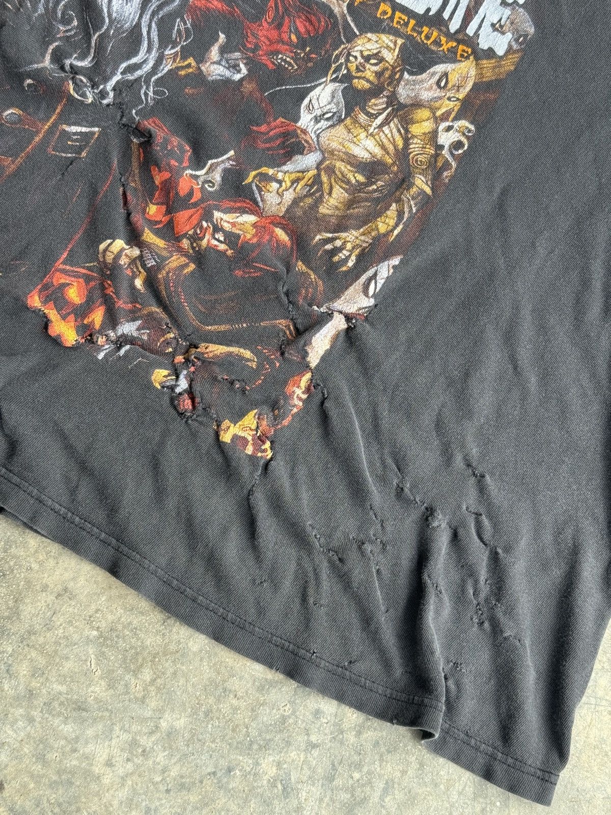 Band Tees × Vintage *RARE* 1998 90s VINTAGE ROB ZOMBIE HELLBILLY DELUXE TOUR Size US XL / EU 56 / 4 - 4 Thumbnail