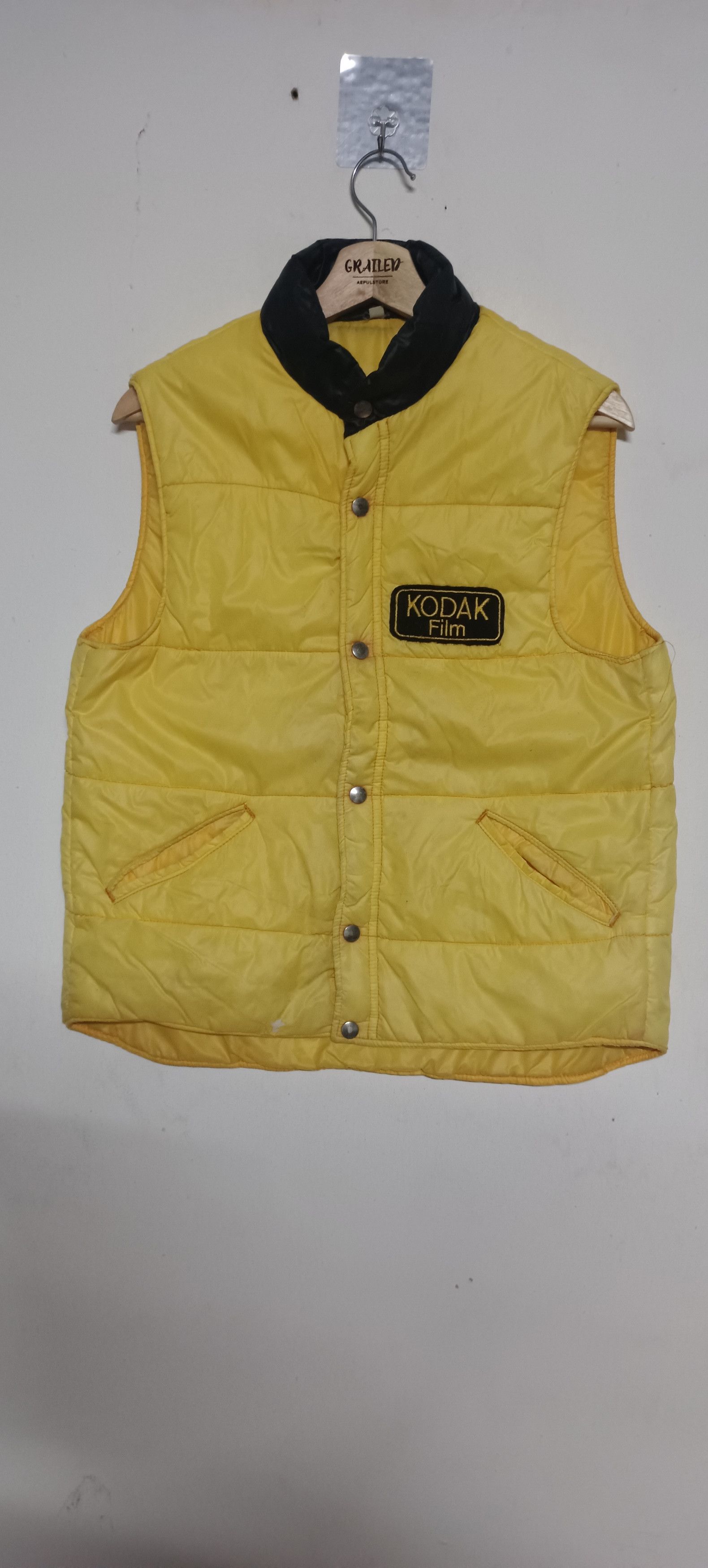 Kodak Kodak Film Patches Logo Puffer Vest Size US M / EU 48-50 / 2 - 1 Thumbnail