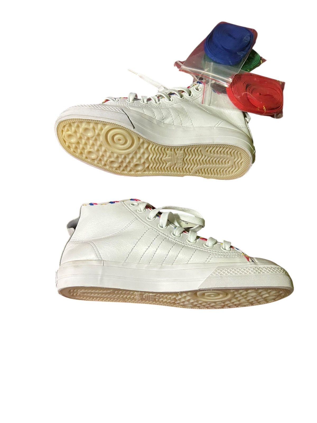 Adidas Adidas Nizza Hi "Cloud White Multi size 7.5 Size US 7.5 / EU 40-41 - 5 Thumbnail