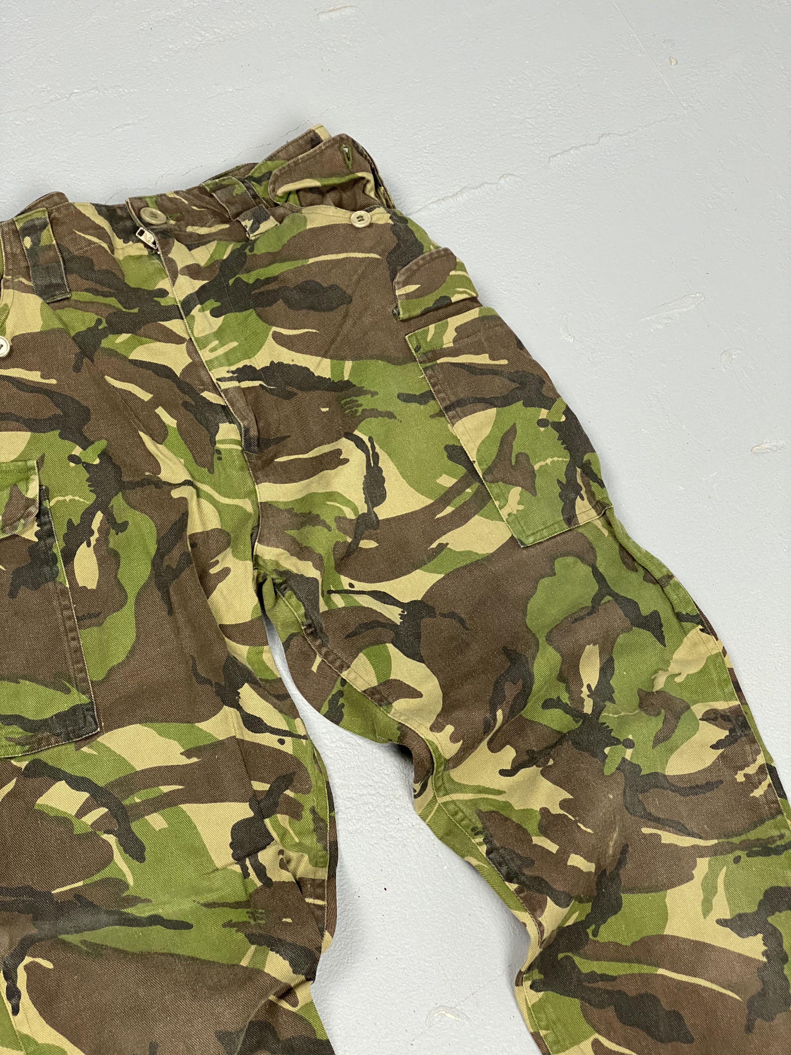 Other Vintage 90s Military Camo Cargo Pants Avant Garde Size US 32 / EU 48 - 3 Thumbnail