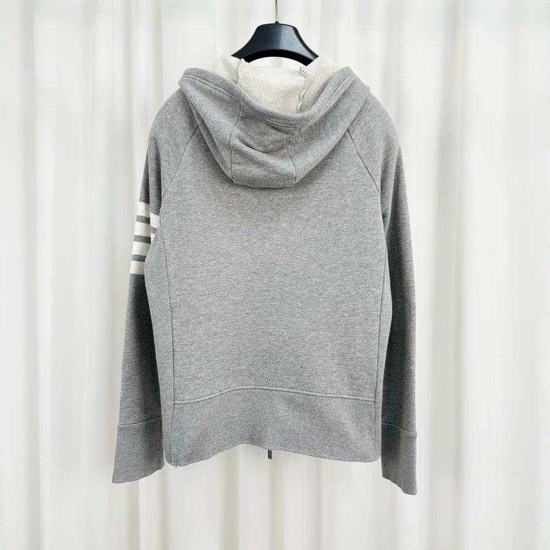 Thom Browne Thom Browne size2 Knitted four bar zipper jacket Size US M / EU 48-50 / 2 - 2 Thumbnail