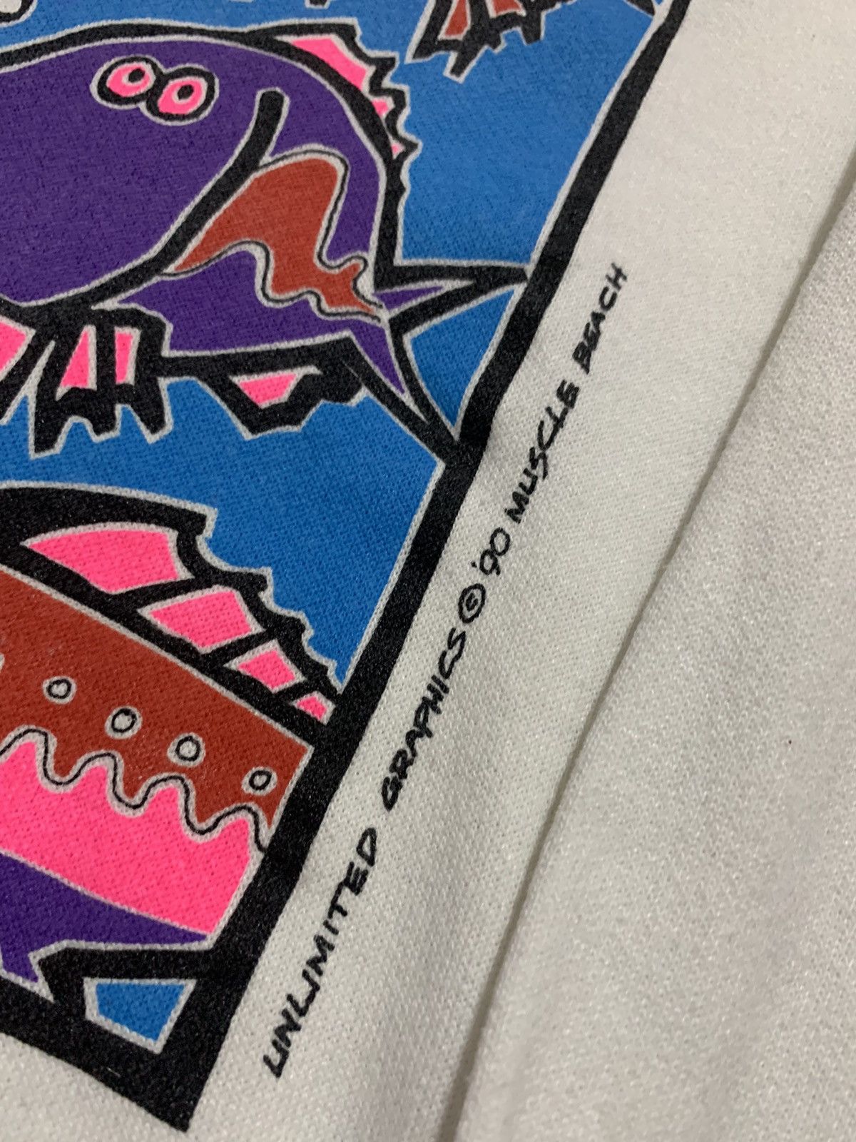 Vintage Vintage 90s Fish Freaks Crewneck Sweatshirt: Big Logo Size US M / EU 48-50 / 2 - 7 Thumbnail