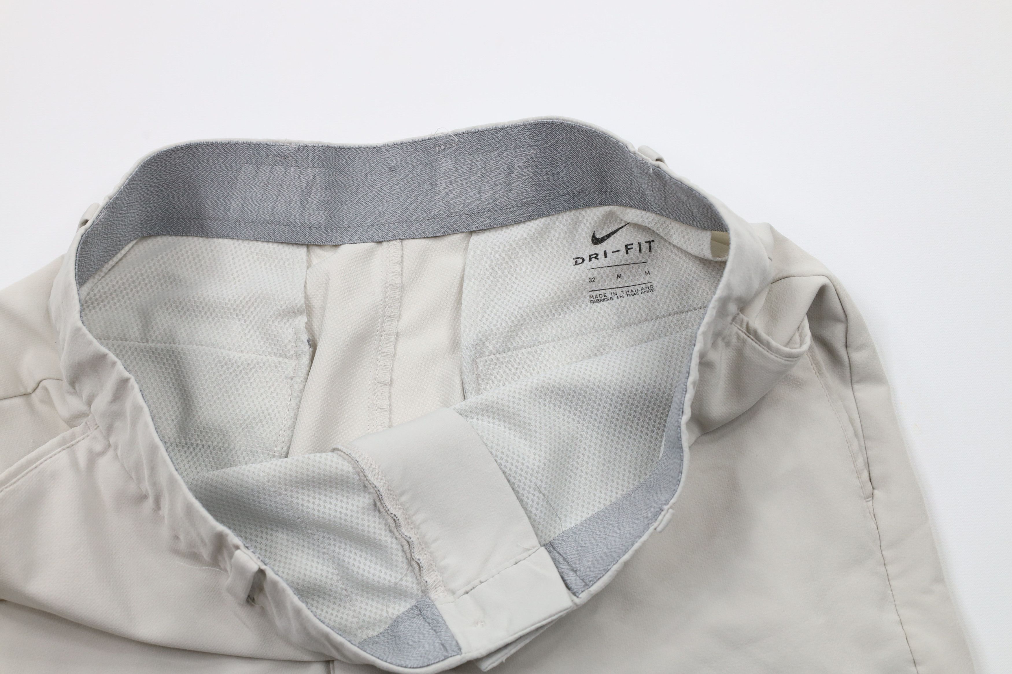 Nike × Vintage Nike Front Hybrid Stretch Tech Golfing Golf Chino Shorts Tan Size US 32 / EU 48 - 8 Thumbnail