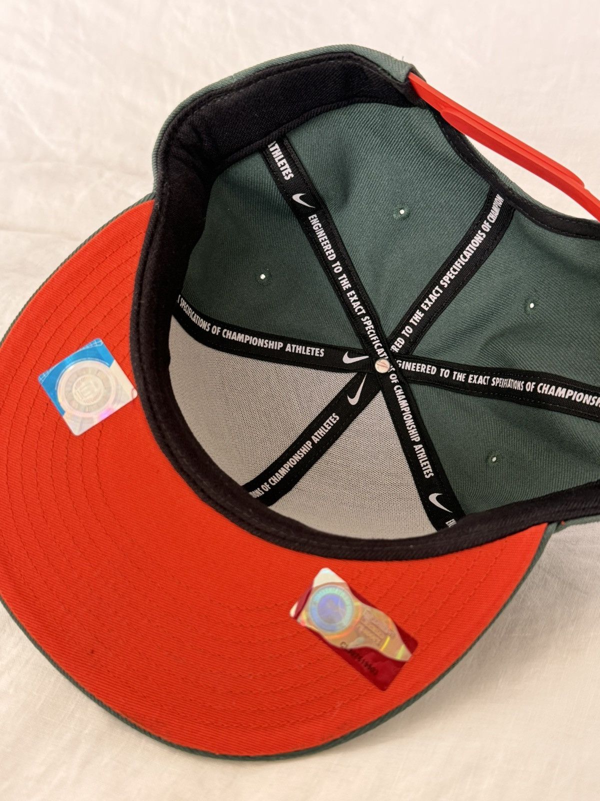 Nike Nike Miami Canes Hat (UMIAMI) Size ONE SIZE - 4 Thumbnail
