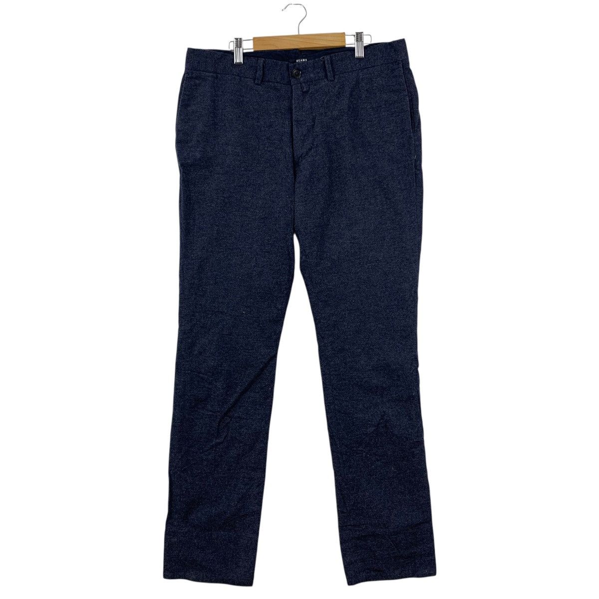 Beams Japan BEAMS HEART Japanese Brand Wool Casual Pants Size US 34 / EU 50 - 1 Thumbnail