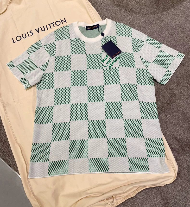 Louis Vuitton Louis Vuitton 24 New Feidong Series Green Checkerboard Shor Size US L / EU 52-54 / 3 - 7 Thumbnail