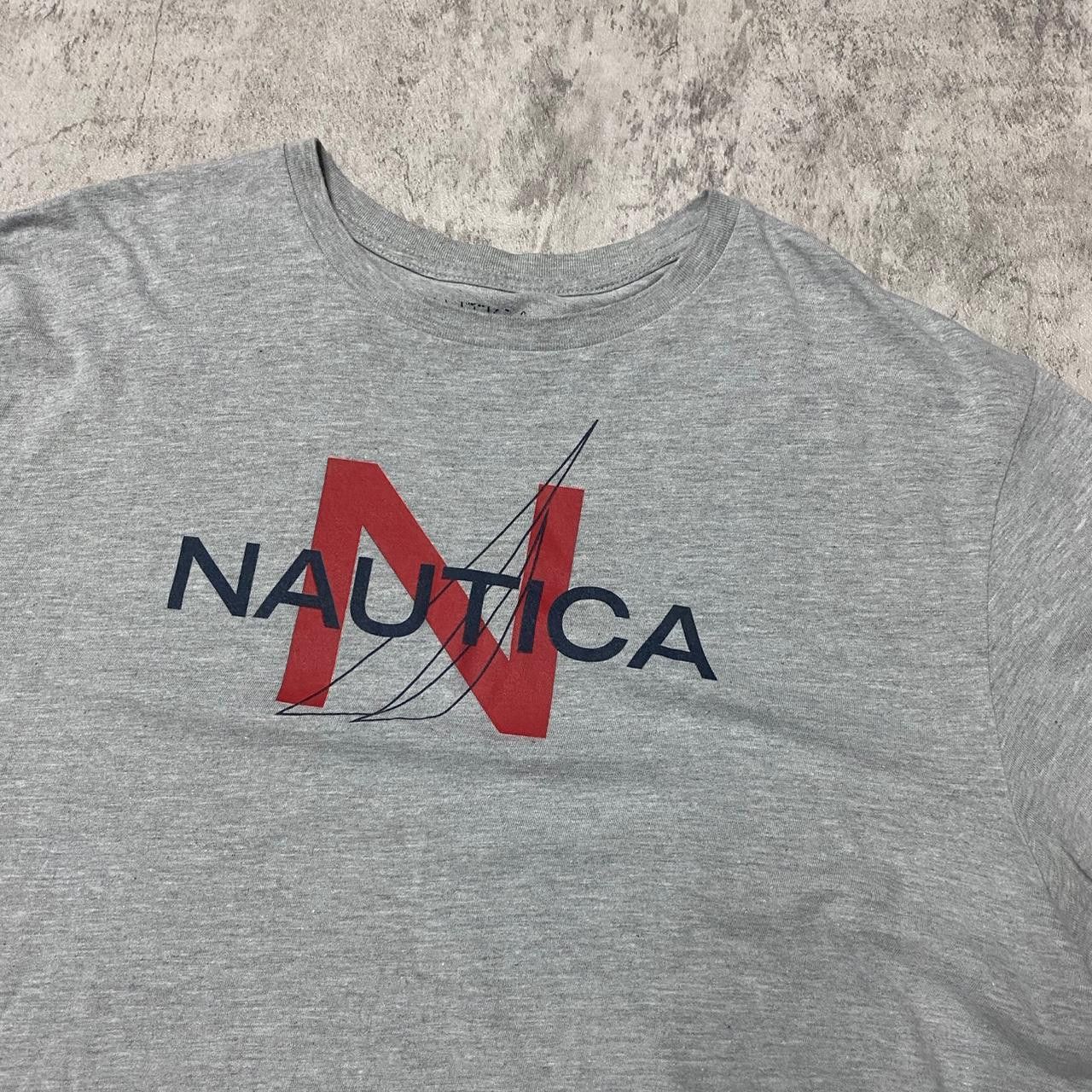 Nautica Grey Nautica cotton t-shirt Size US XXL / EU 58 / 5 - 2 Thumbnail