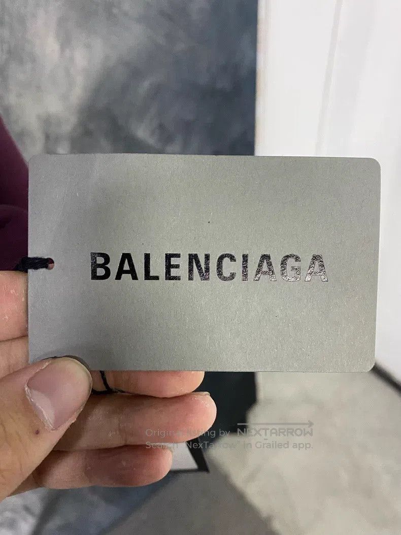 Balenciaga Balenciaga Hooded Pullover Letter Logo Loose Long Sleeve Size US S / EU 44-46 / 1 - 4 Thumbnail