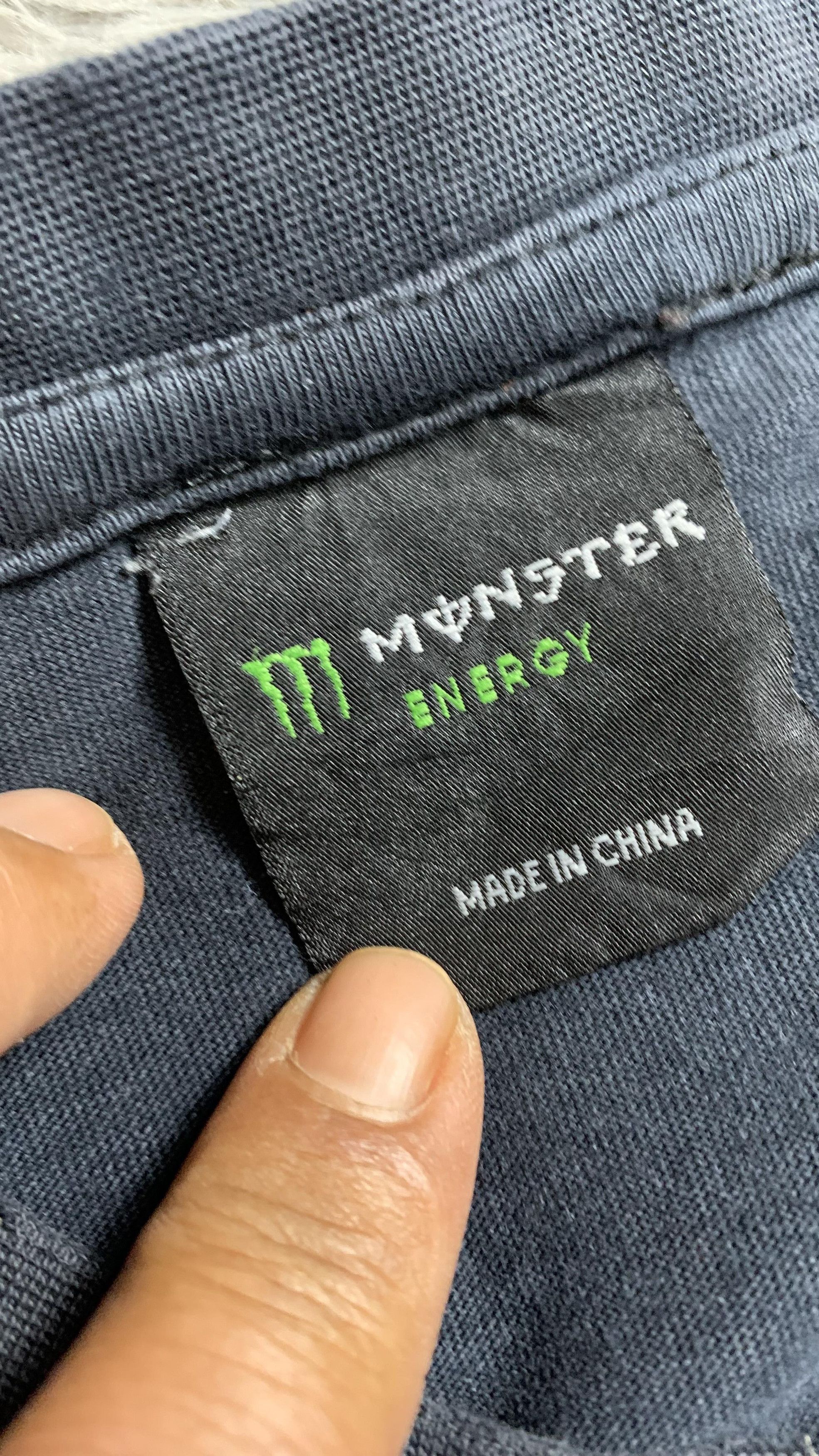 Other Crazy cyber grunge y2k Monster energy racing faded grunge Size US L / EU 52-54 / 3 - 2 Thumbnail