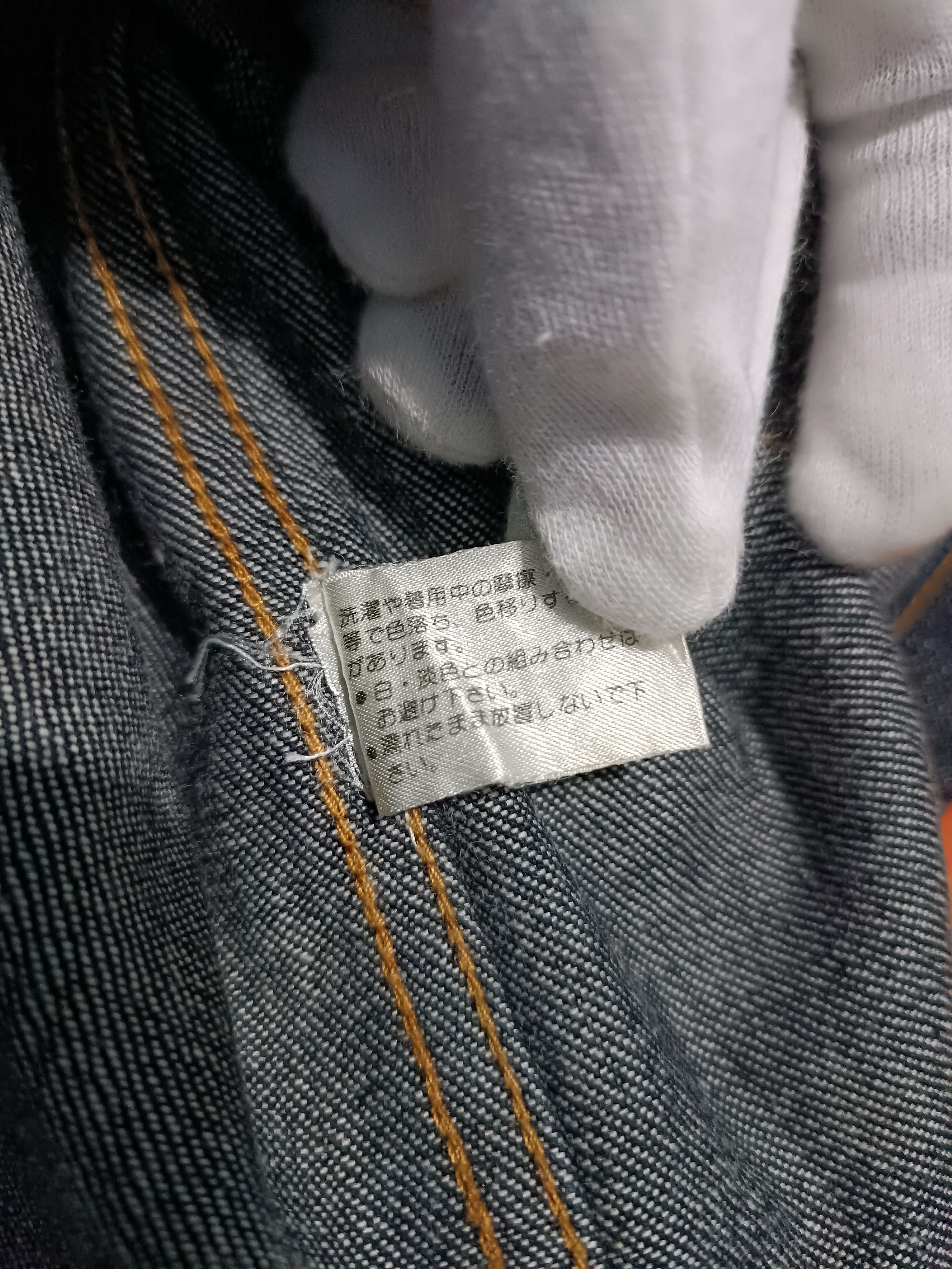 Designer × Michel Klein × Vintage Michael Klien Chore Jacket Raw Denim Size US L / EU 52-54 / 3 - 8 Thumbnail