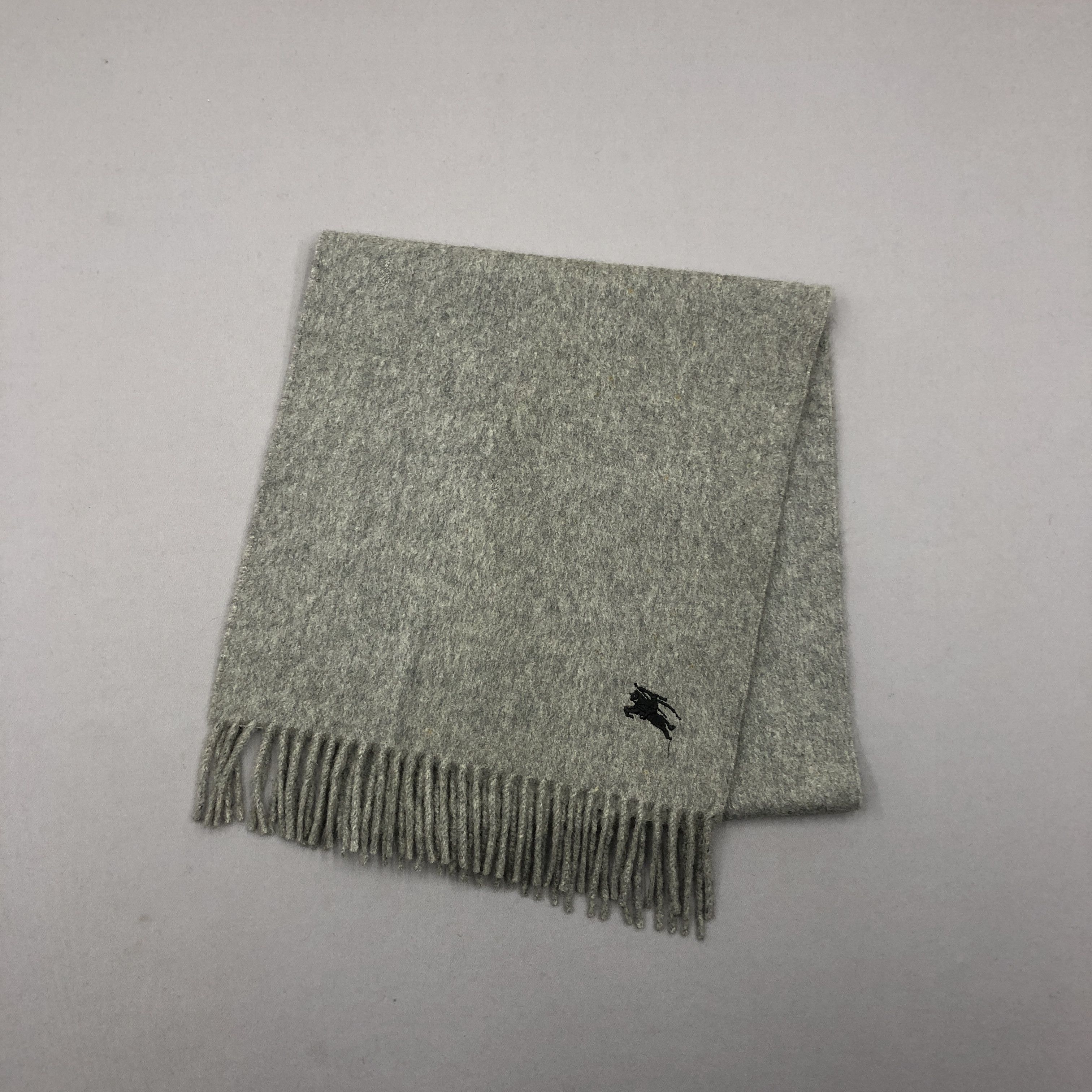 Burberry Vintage Burberry Scarf Muffler Wool Cashmere Scarves Size ONE SIZE - 3 Thumbnail