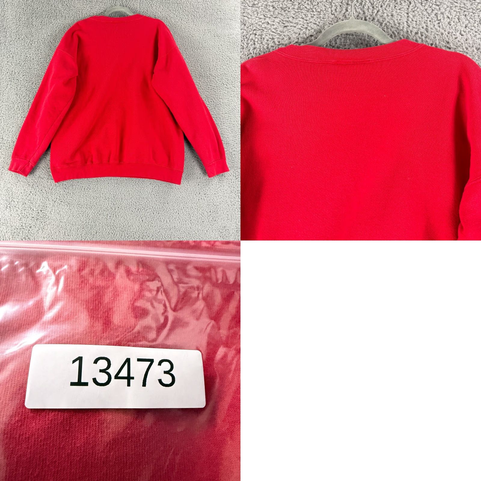 Vintage Vintage University of Nebraska Huskers Sweater Unisex Adult Large Red Crew Neck Size US L / EU 52-54 / 3 - 9 Thumbnail