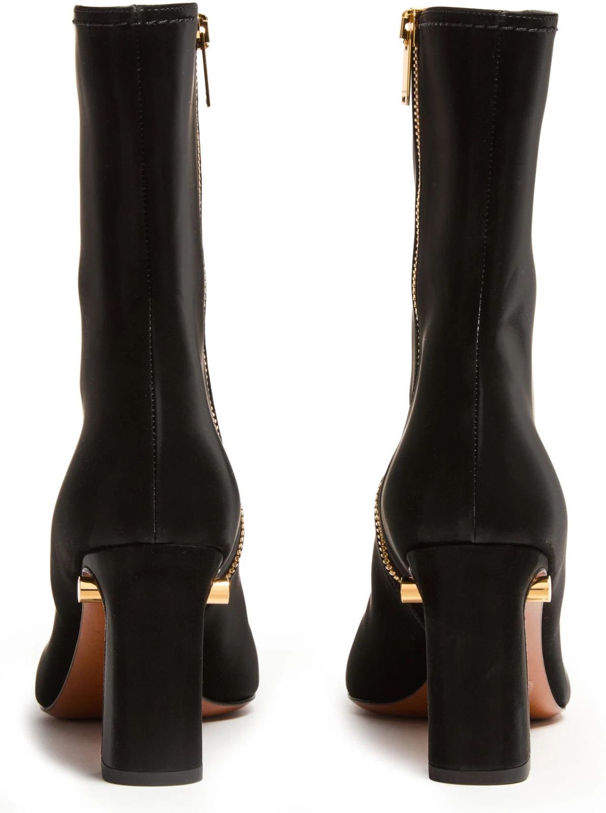 Alexander McQueen ALEXANDER MCQUEEN Black Leather Ankle Boots New Size US 9 / IT 39 - 3 Thumbnail