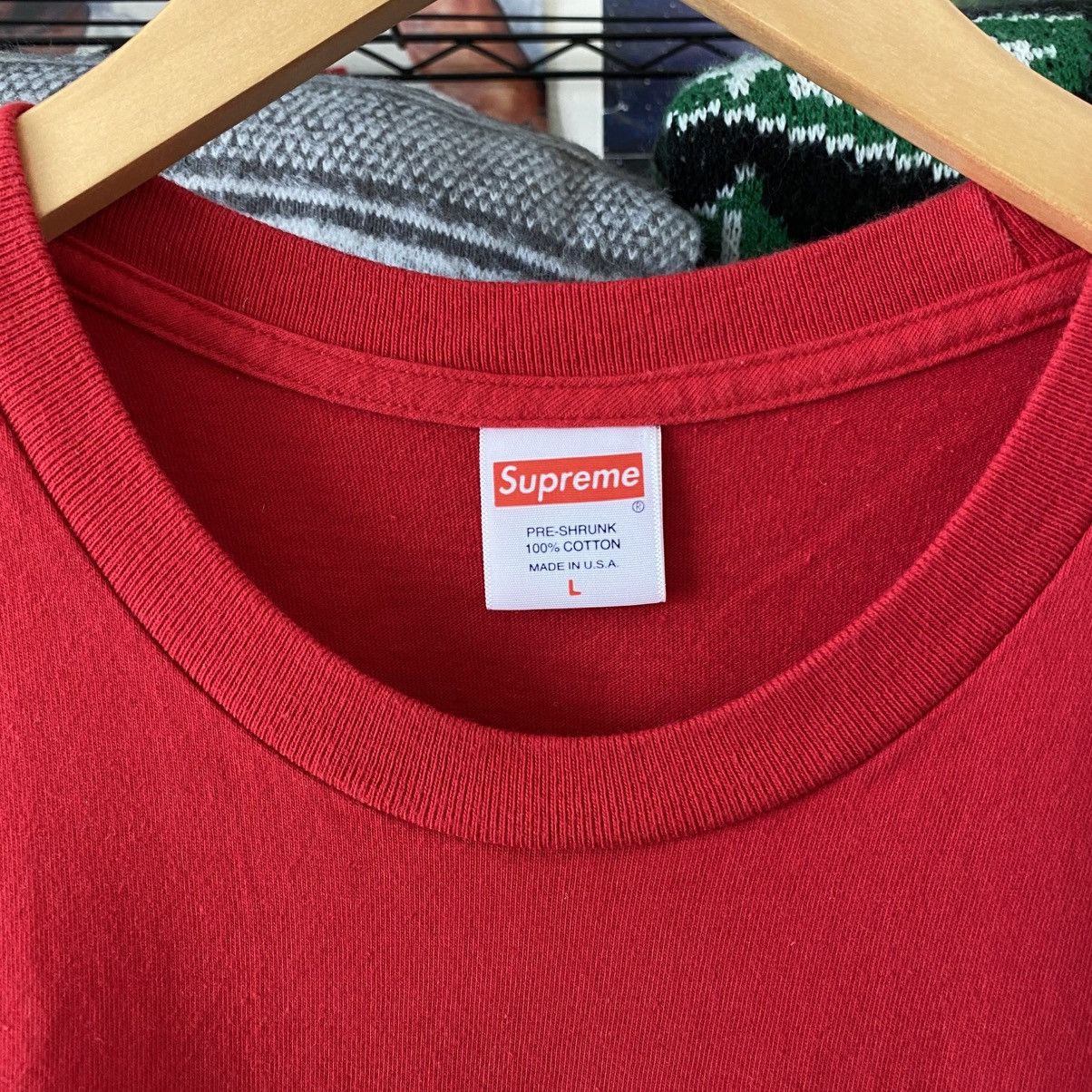 Supreme Supreme Molotov Kid T-Shirt Red 2019 Size US L / EU 52-54 / 3 - 3 Thumbnail