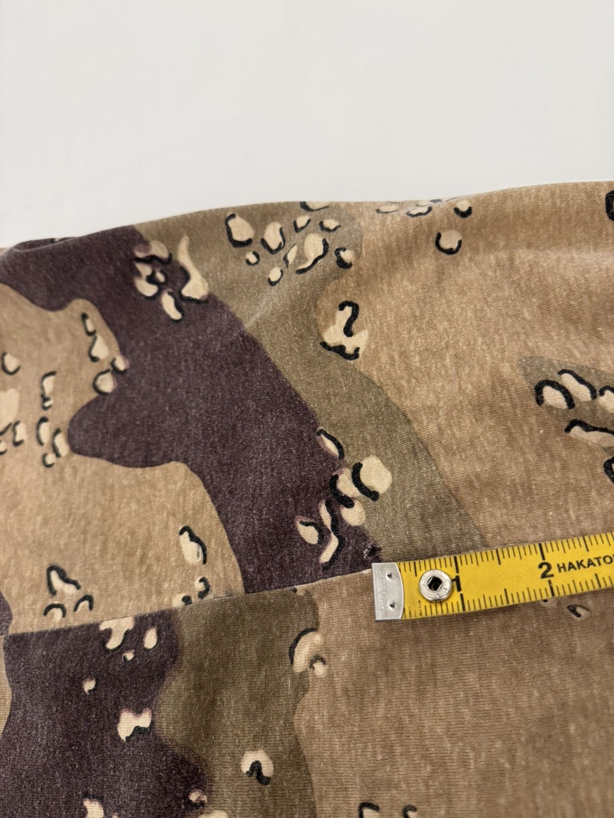 Stussy Vintage 90's Stussy Dick Kramer Camo Tshirt Size US L / EU 52-54 / 3 - 9 Thumbnail