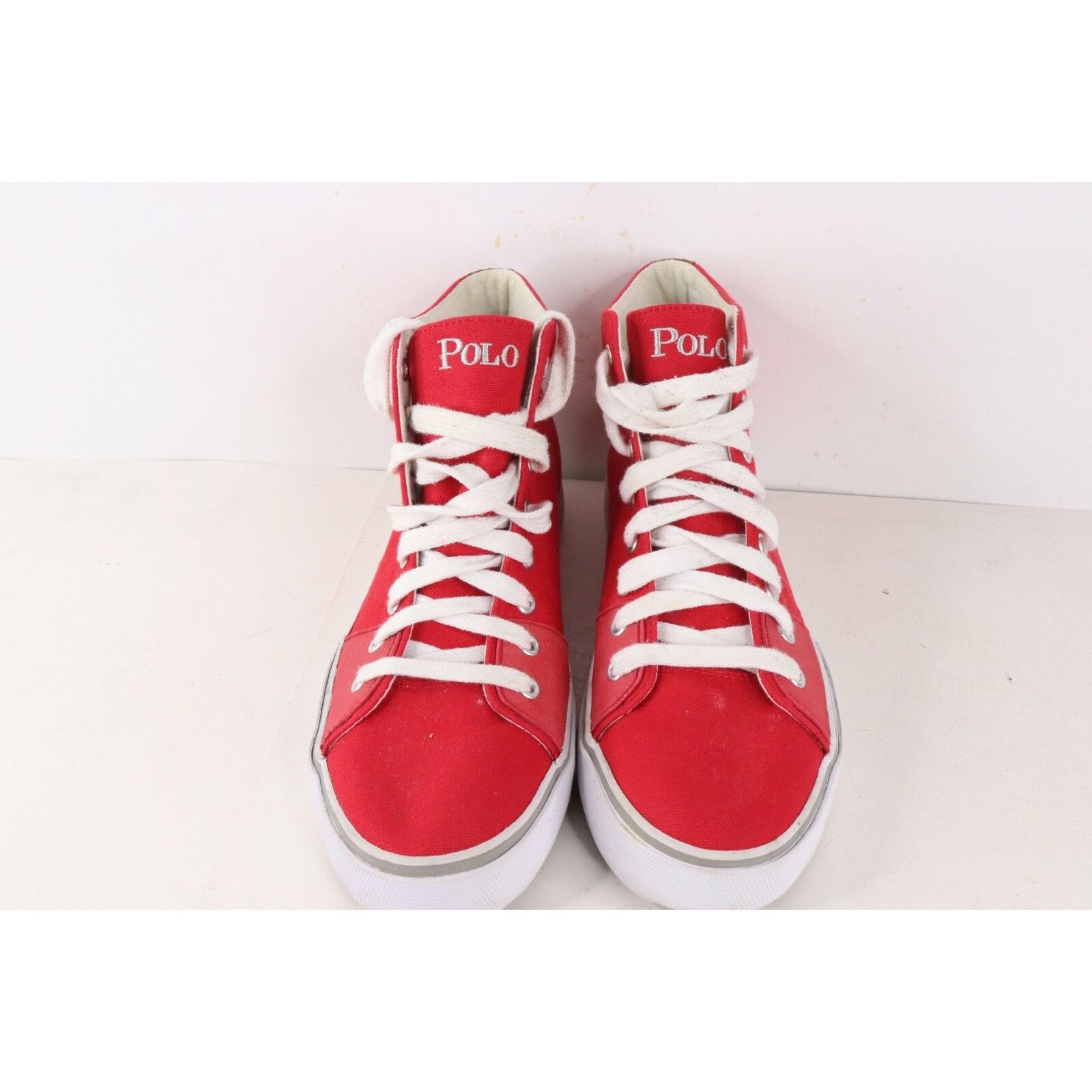 Ralph Lauren Vintage Ralph Lauren Distressed Spell Out High Top Shoes Size US 8.5 / EU 41-42 - 3 Thumbnail