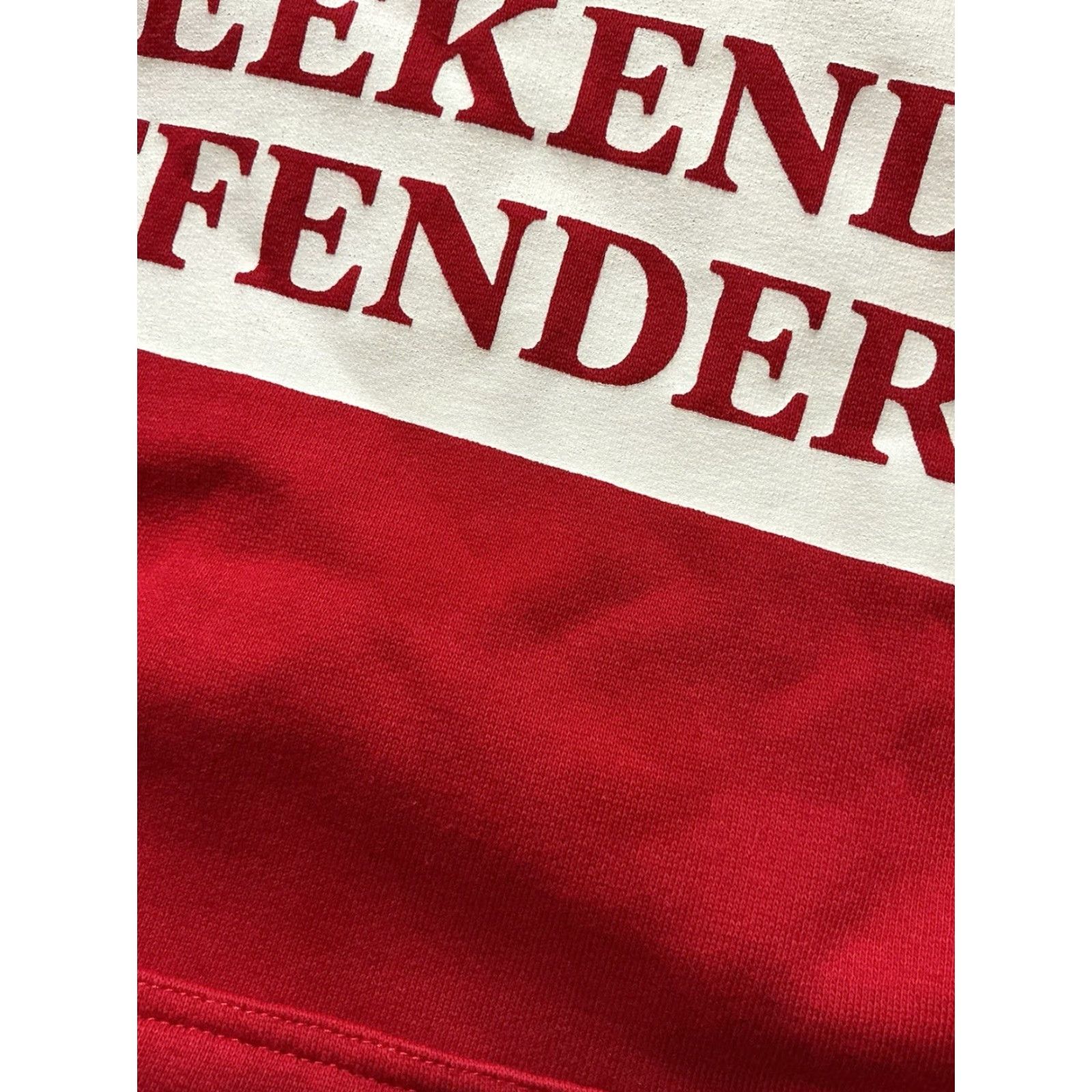 Weekend Offender VINTAGE Weekend Offender HM Service Crown Graphic Admit Nothing Red Pullover Hoodie M Mens Size US M / EU 48-50 / 2 - 6 Thumbnail