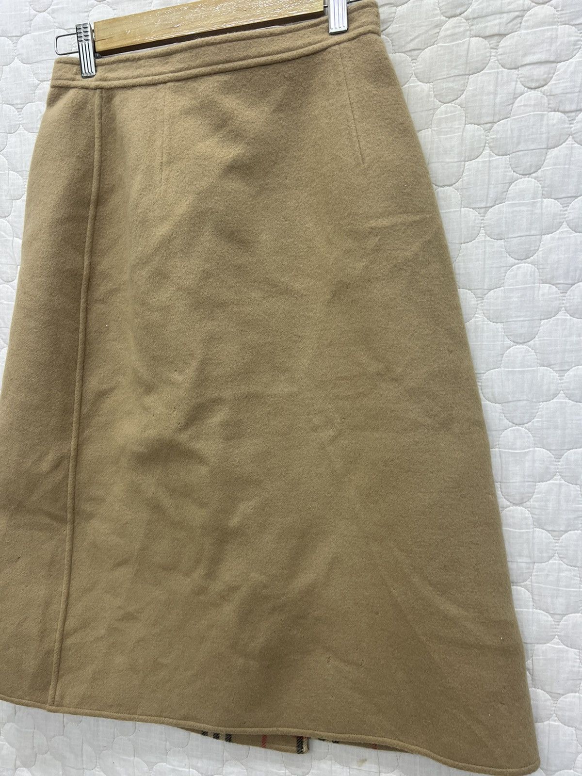 Burberry BURBERRY WRAP SKIRT WOOL Size 26" / US 2 / IT 38 - 7 Thumbnail