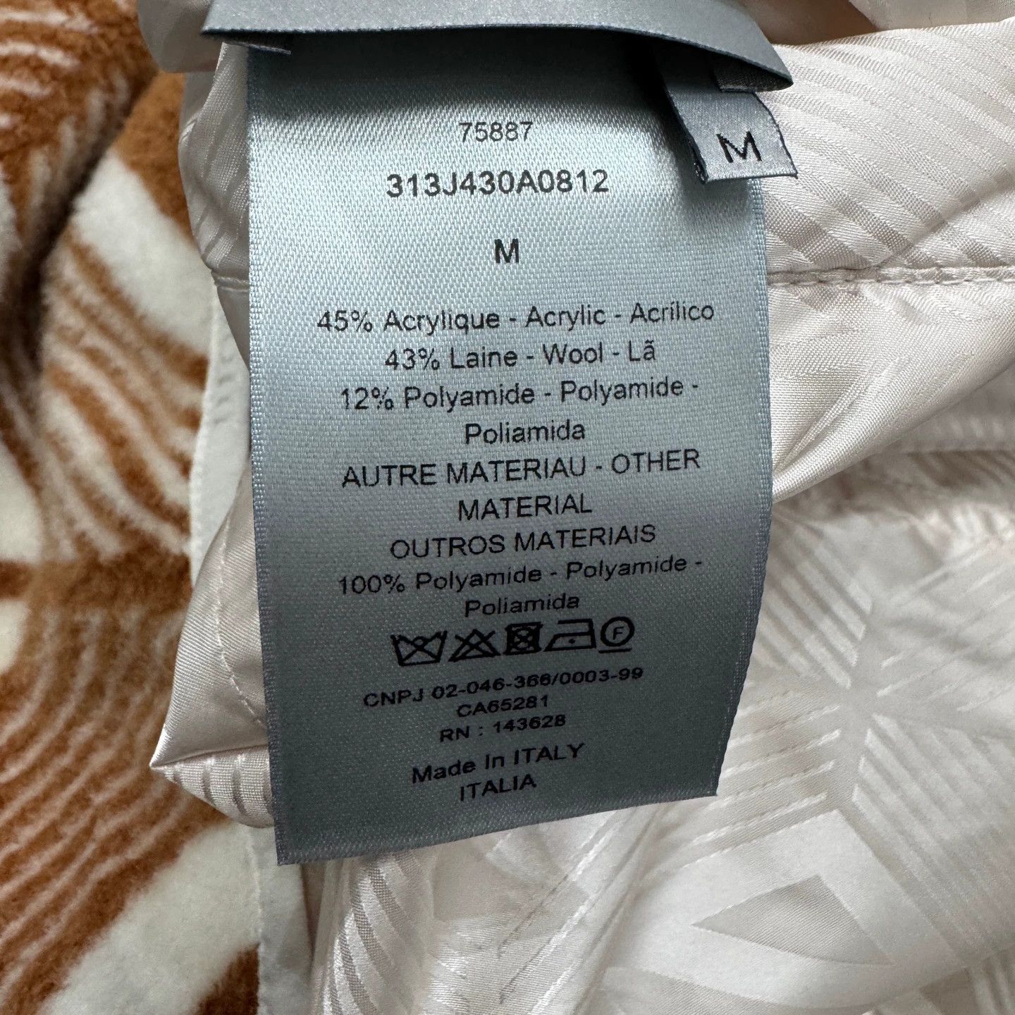 Dior Dior CD All Over Print Double Sided Vest M Size US M / EU 48-50 / 2 - 4 Thumbnail