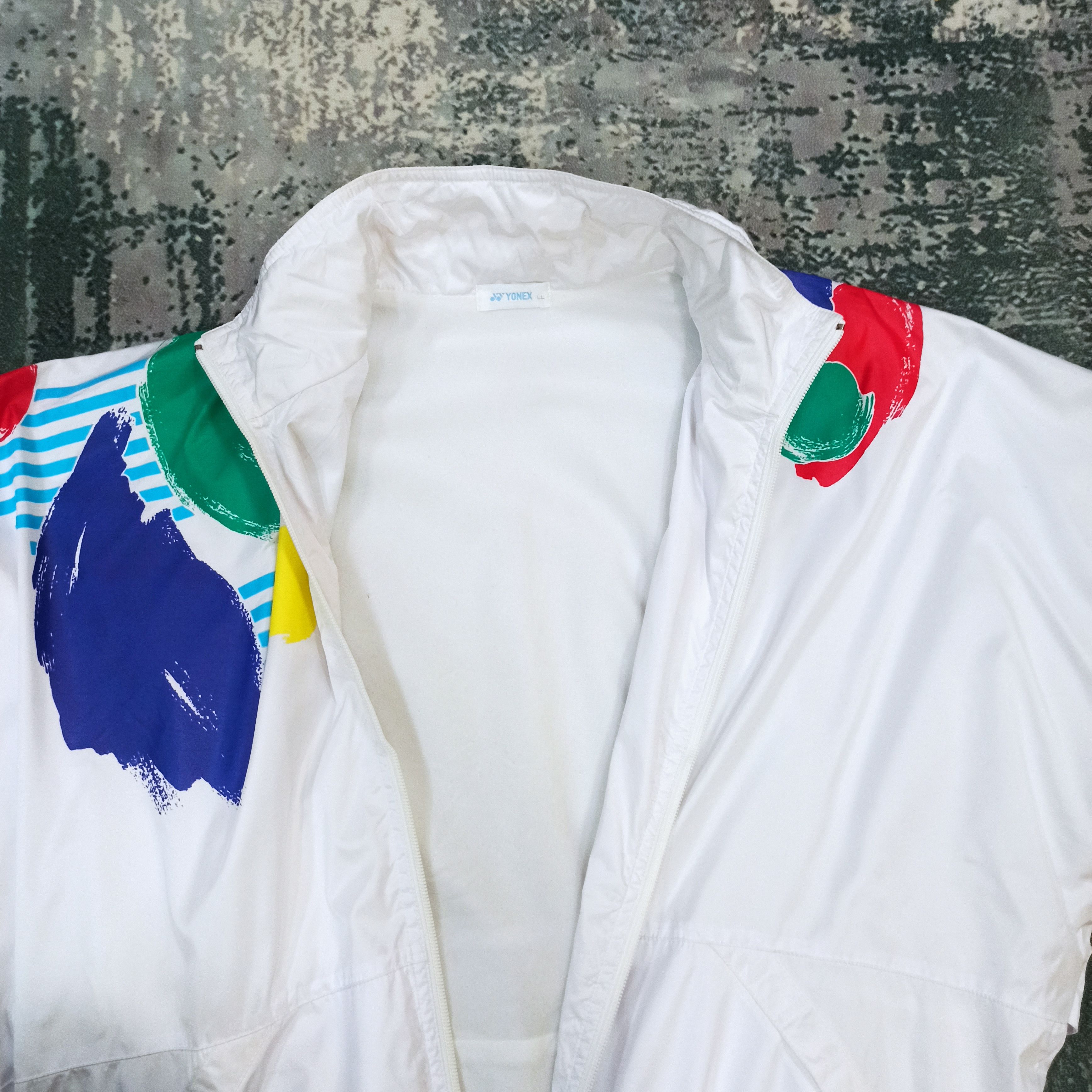 Sports Specialties Vintage 90s Yonex Windbreaker Jacket Good Condition Size US L / EU 52-54 / 3 - 6 Thumbnail