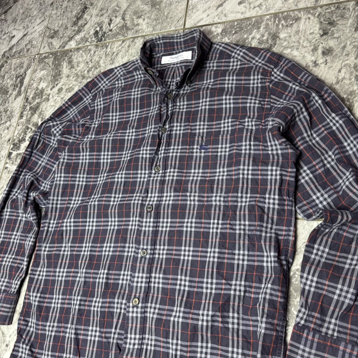 Burberry × Vintage Burberry London Shirt Nova Check Rare Collection Size US S / EU 44-46 / 1 - 2 Thumbnail
