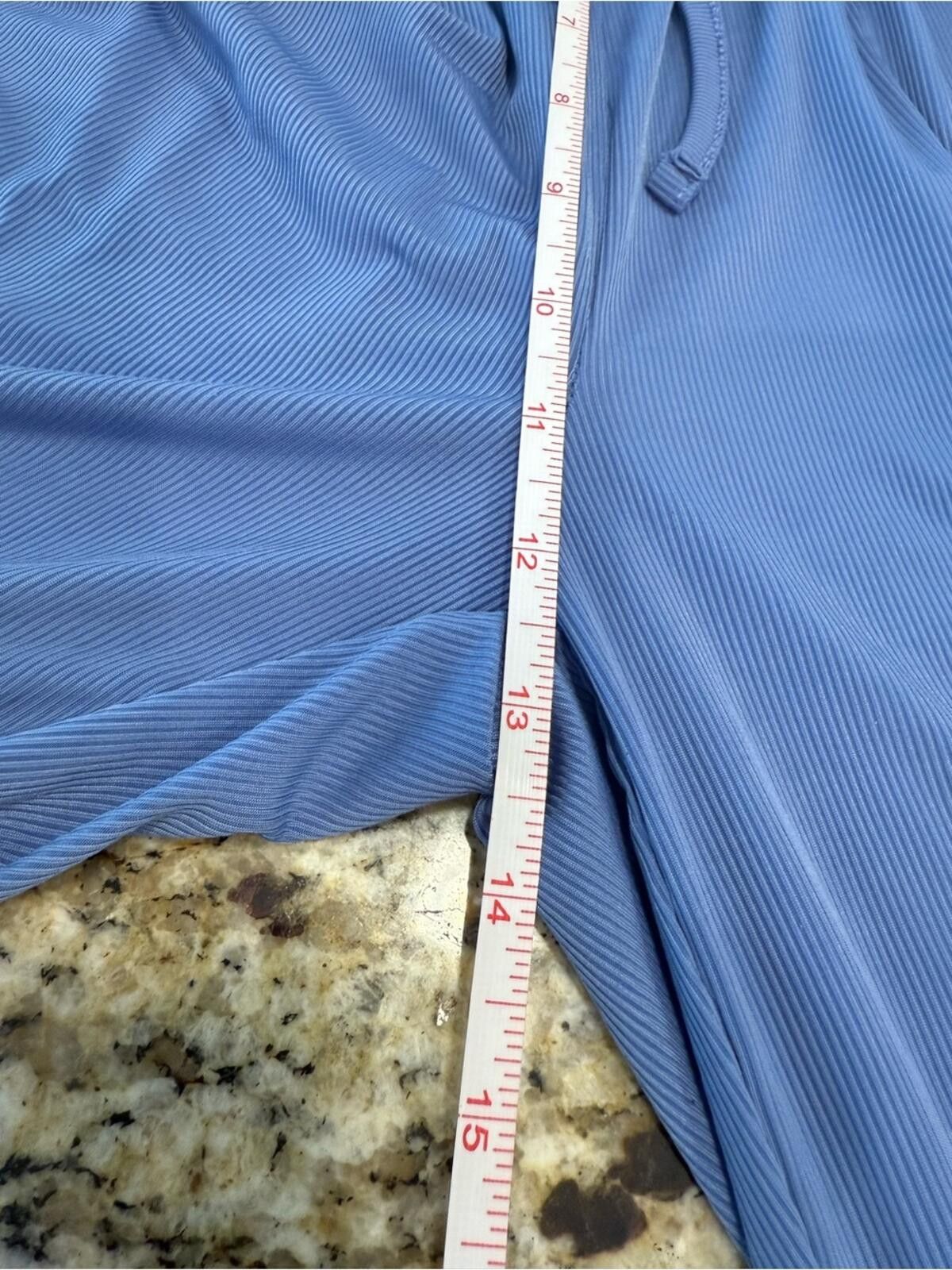 Cyderhouse Cider Carolina blue lounge pants elastic drawstring waist M Size 32" / US 10 / IT 46 - 5 Thumbnail