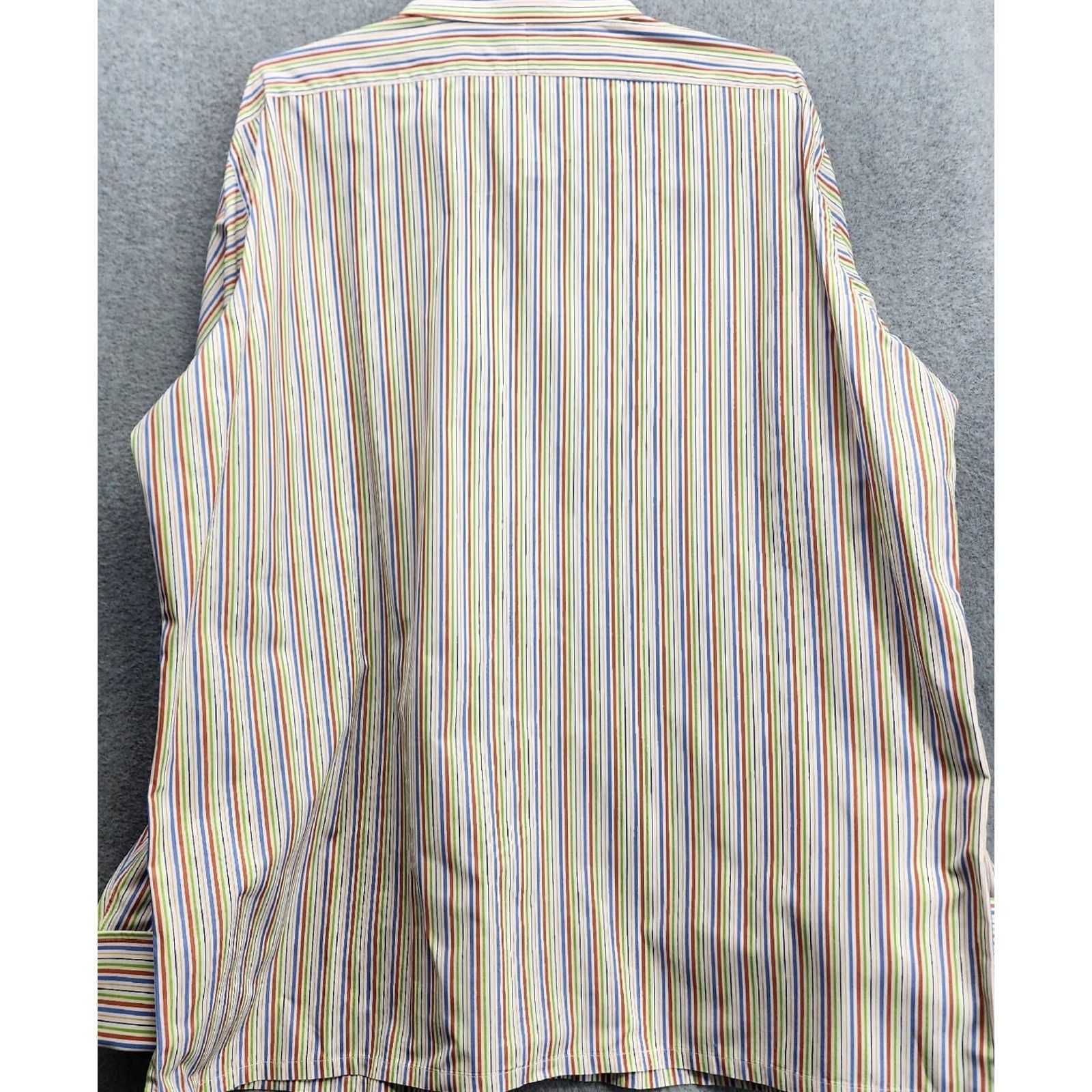 Hamilton Hamilton Shirt Co Men's Striped Long Sleeve Shirt USA 3XL Button-Down Collared Combo Breathable Casual Old? hmm Size US XXL / EU 58 / 5 - 5 Thumbnail