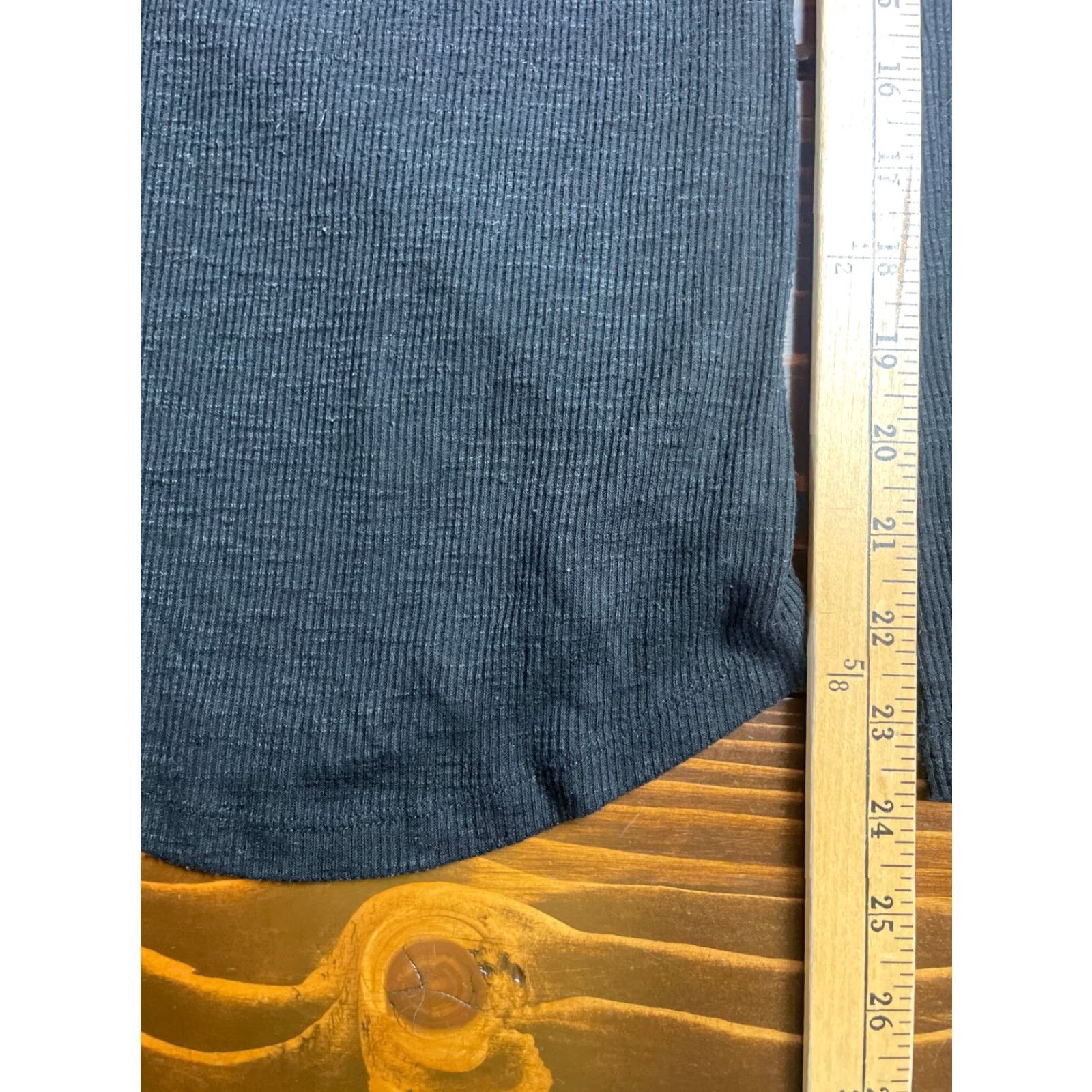 Mossimo Mossimo Shirt Women XS Black Long Sleeve Round Neck Pullover Casual T-Shirt Size XS / US 0-2 / IT 36-38 - 5 Thumbnail