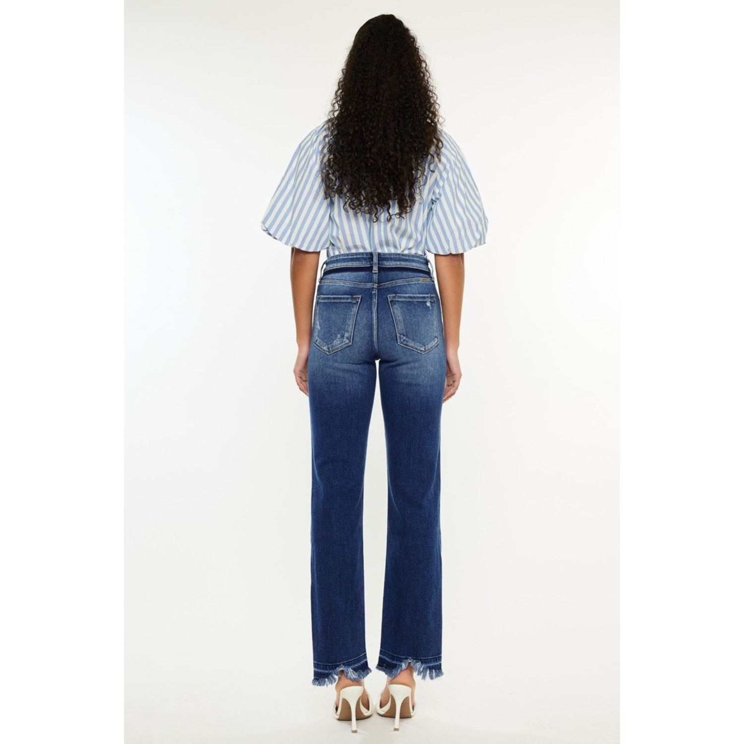 Other KanCan High Rise Distressed Slim Straight Jeans - Size 11/29 Size 29" - 5 Thumbnail