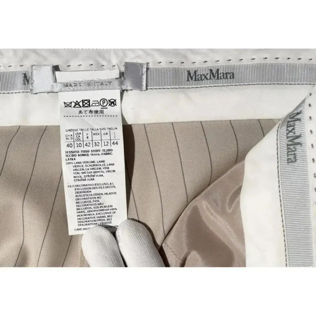Max Mara Wool trousers, Max Mara Size 30" / US 8 / IT 44 - 6 Thumbnail