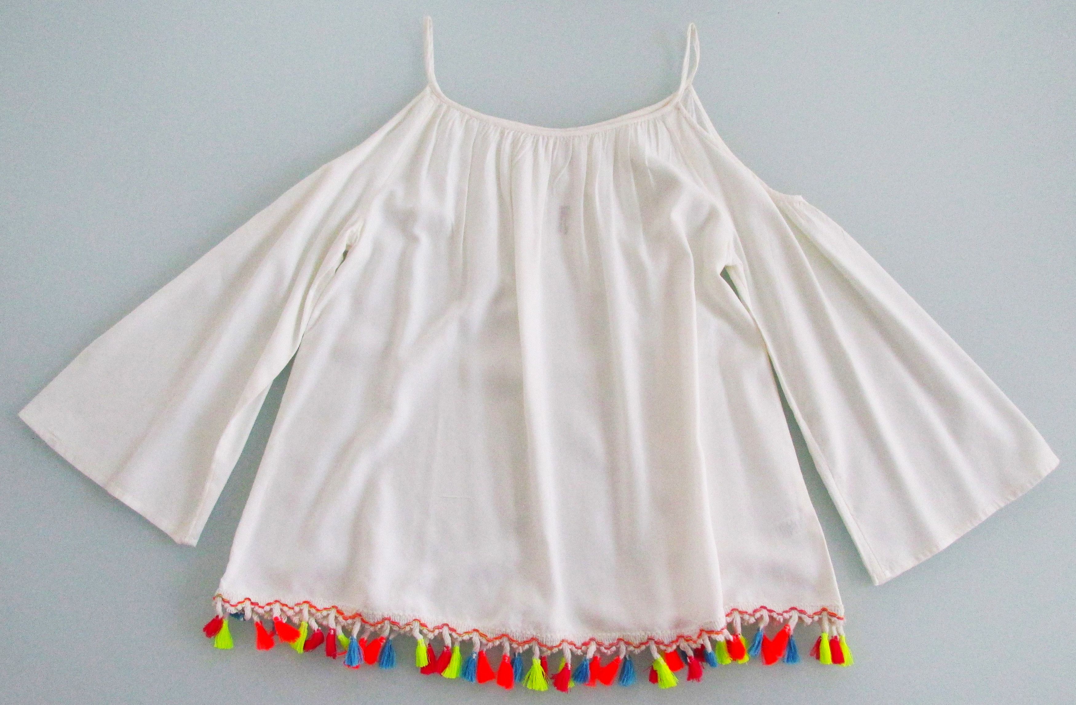 Other Charming Charlie(NWT) Cold (Open)Shoulder Blouse Size Medium Size M / US 6-8 / IT 42-44 - 1 Thumbnail