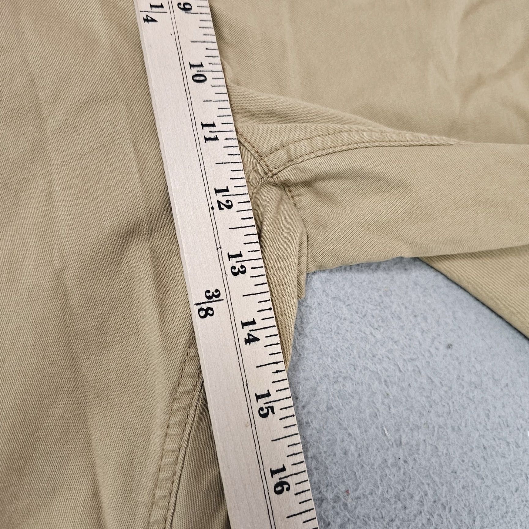 Old Navy Old Navy Pants Womens Large Khaki High Rise OG Chino Ankle Stretch Casual New Size 36" / US 14 / IT 50 - 6 Thumbnail