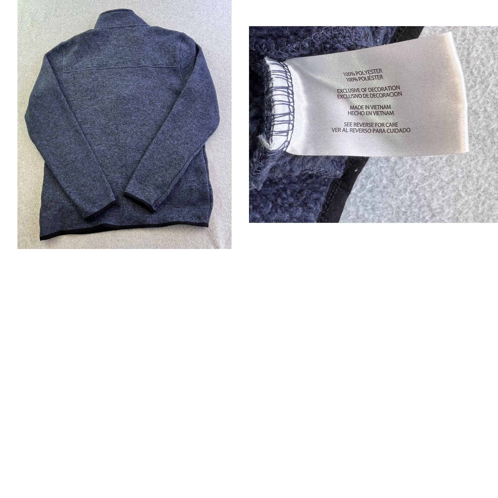 Eddie Bauer Eddie Bauer Sweater Mens Medium Blue Long Sleeve 1/4 Zip Fleece Pullover Adult Size US M / EU 48-50 / 2 - 9 Thumbnail