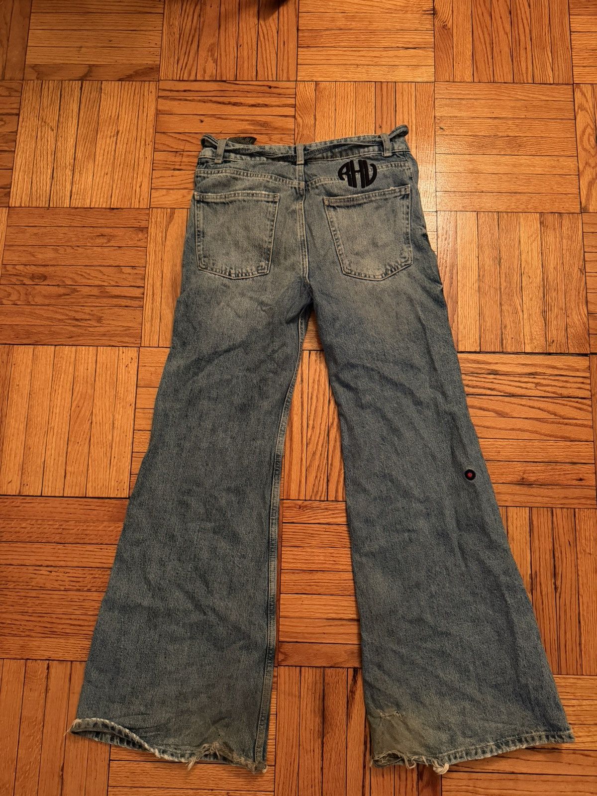 Rhude × Zara Baggy Flare Denim Size US 28 / EU 44 - 5 Thumbnail