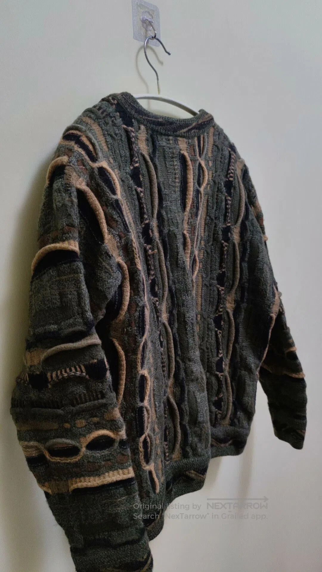 Coogi Coogi Gradient Knitted Wool Cardigan. Size US M / EU 48-50 / 2 - 3 Thumbnail