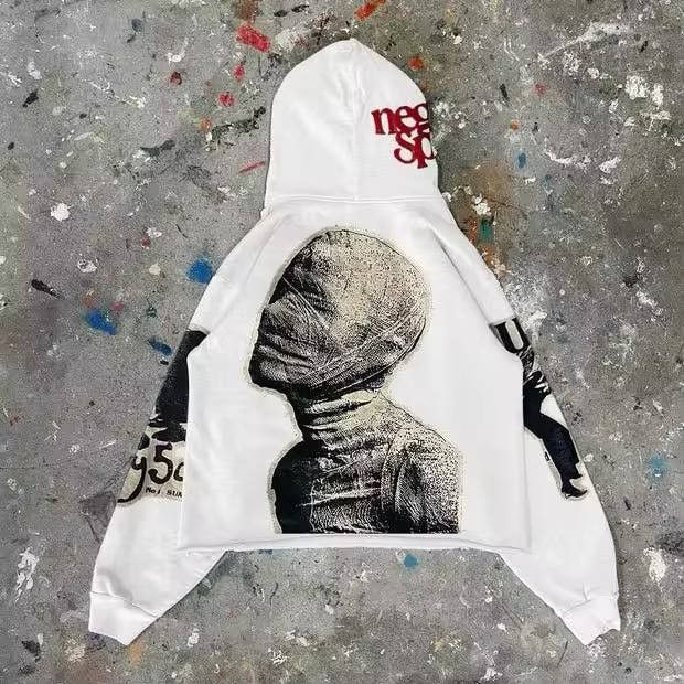 Japanese Brand × Vintage y2k punk sweatshirt Size US XL / EU 56 / 4 - 1 Thumbnail