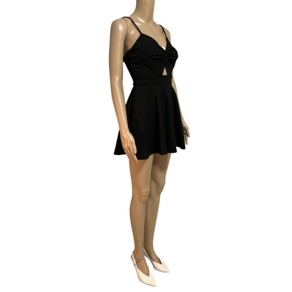 Other Black Sleeveless Dress with Bow Detail Size XS / US 0-2 / IT 36-38 - 2 Thumbnail