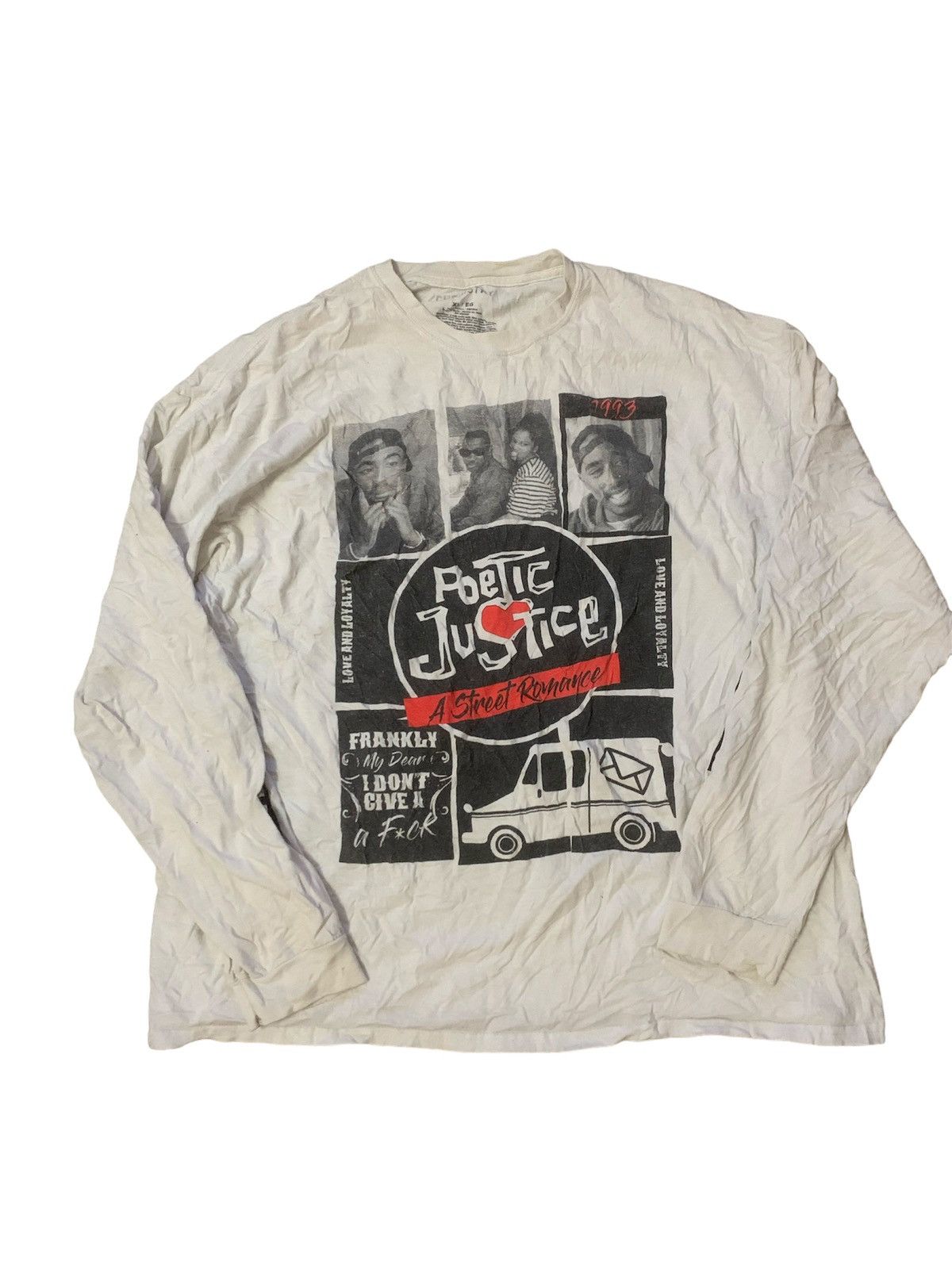 Tupac Shakur X Poetic Justice A Street Romance Tee