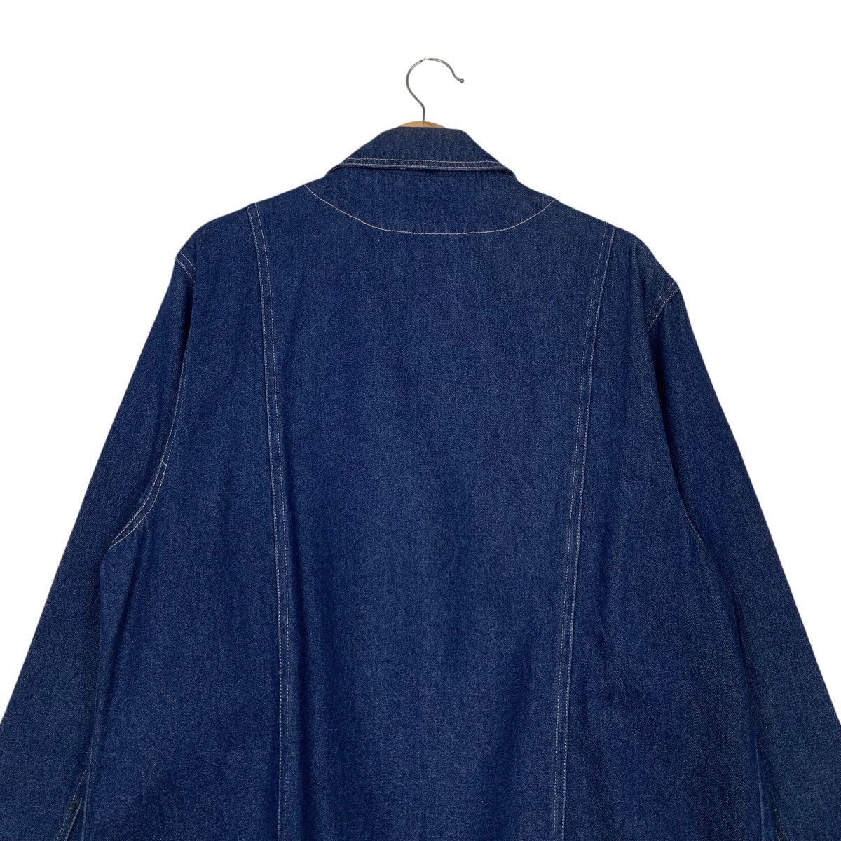 Denim & Co. DENIM & CO Jeans Wear Double Breasted Denim Jacket #2178-C96 Size US L / EU 52-54 / 3 - 8 Thumbnail