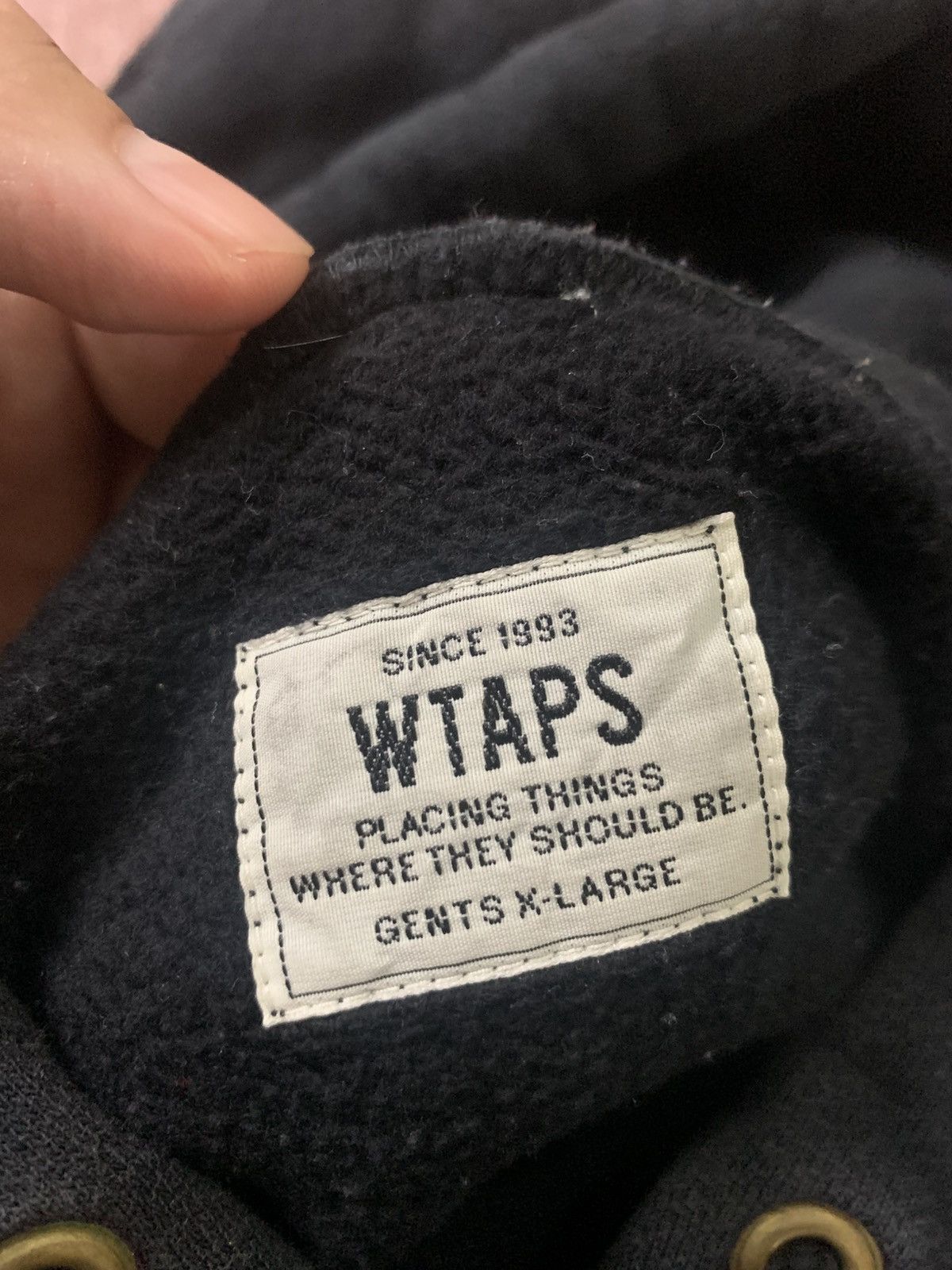 Wtaps WTAPS Crossbone Hoodie Size US XL / EU 56 / 4 - 7 Thumbnail
