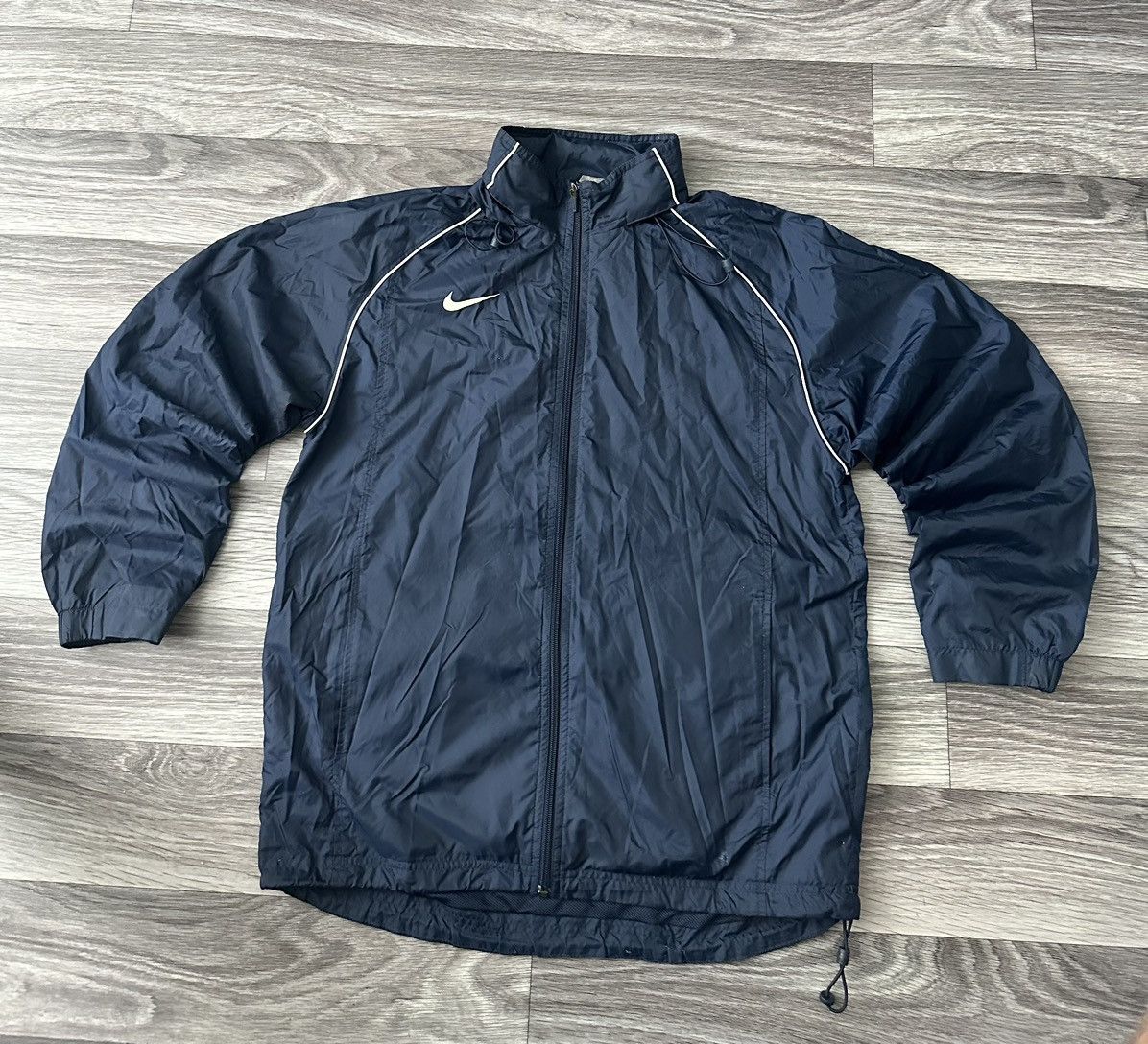 Nike Nike Vintage 90s Blue Track Jacket small swoosh hype y2k Size US M / EU 48-50 / 2 - 1 Thumbnail