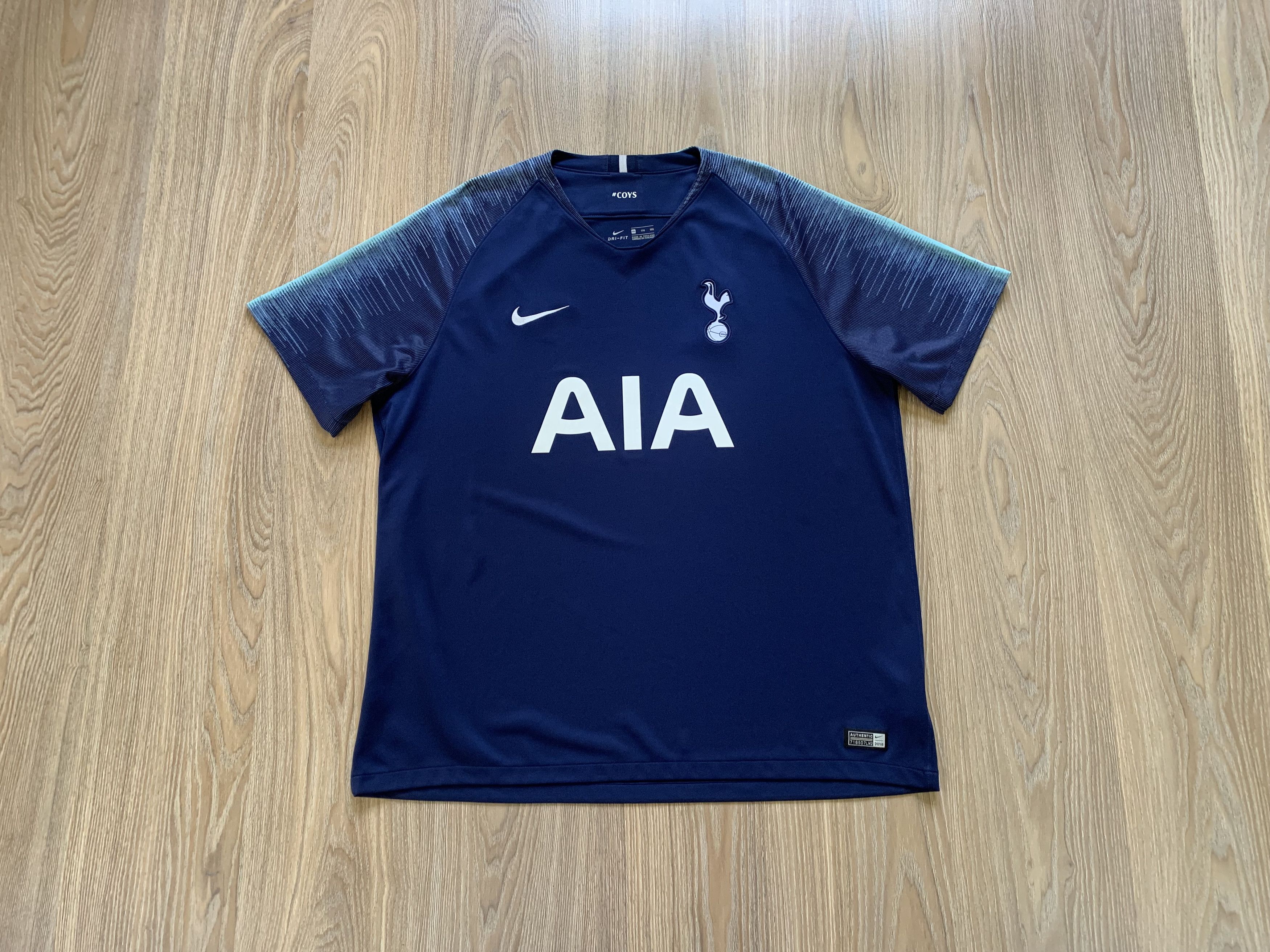Nike Nike Tottenham Hotspur Away Football Shirt 2018-2019 Size US XXL / EU 58 / 5 - 1 Thumbnail