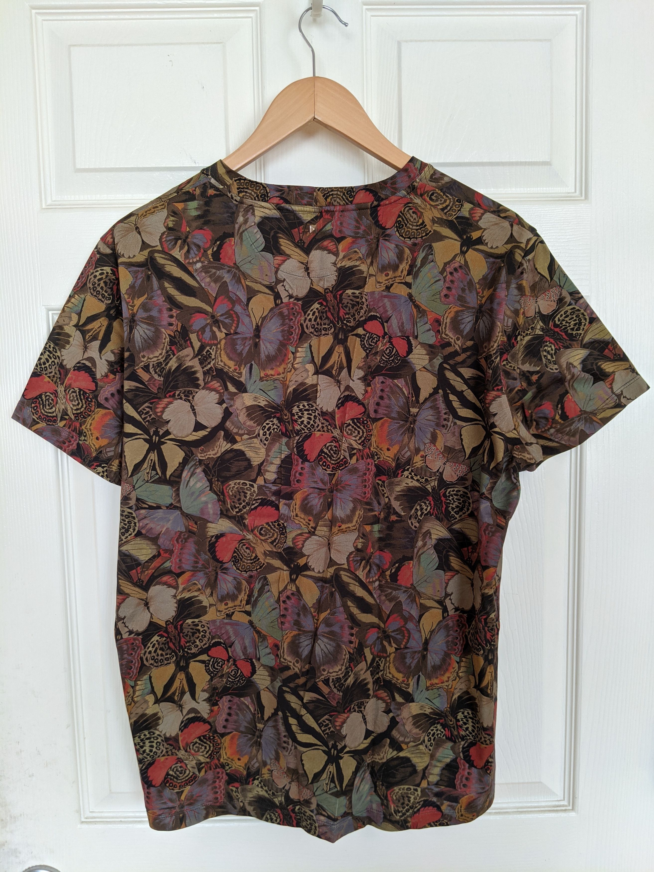 Valentino Valentino Butterfly Camo Print T-Shirt Size US M / EU 48-50 / 2 - 4 Thumbnail