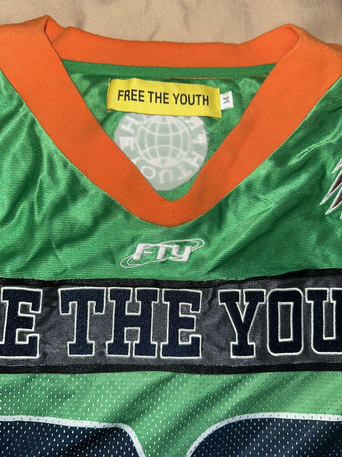 Other Free The Youth (FTY) “Hood Olympics” Football Jersey Size US M / EU 48-50 / 2 - 3 Thumbnail