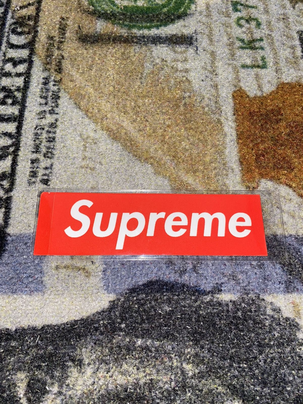Supreme Supreme Felt Box Logo Sticker Size ONE SIZE - 1 Thumbnail