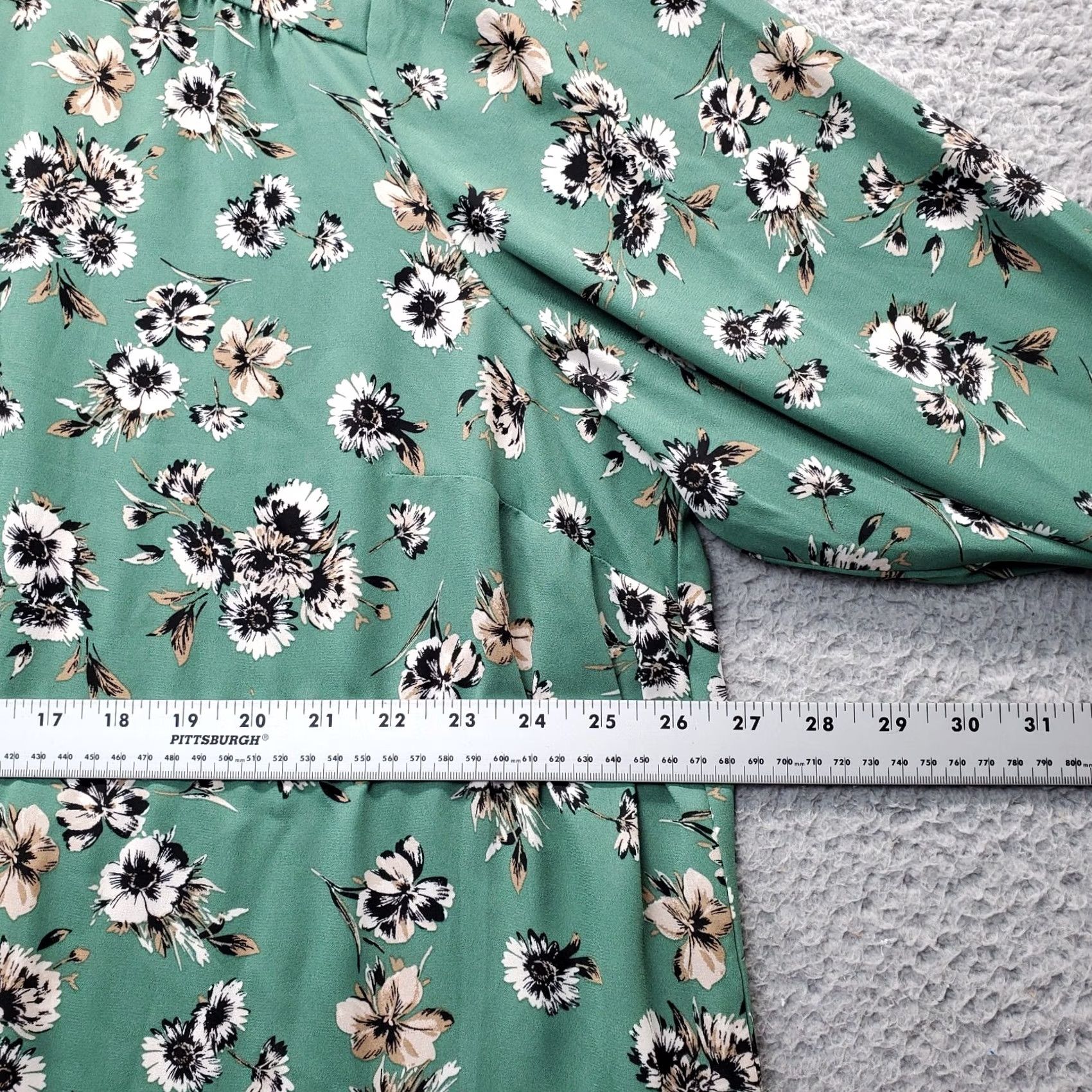 Torrid Torrid Shirt Womens 3 Multi Floral Loose Fit Long Sleeve Button Down Collared Shirt Size 4XL / US 24-26 - 3 Thumbnail