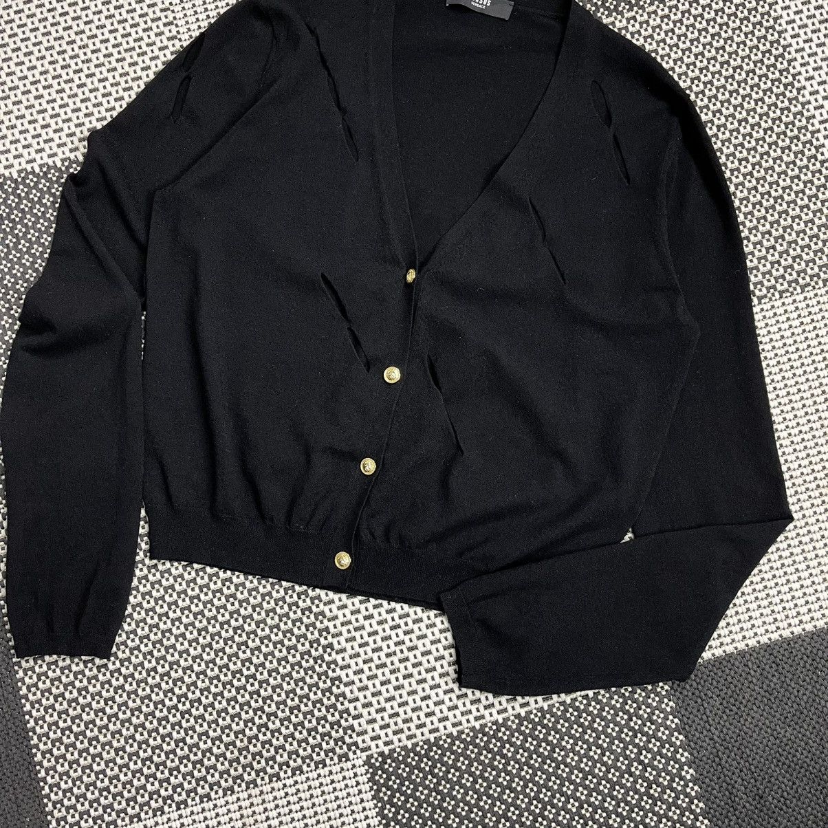 Versace × Versus × Versus Versace VERSACE versus sweater black Size L / US 10 / IT 46 - 4 Thumbnail