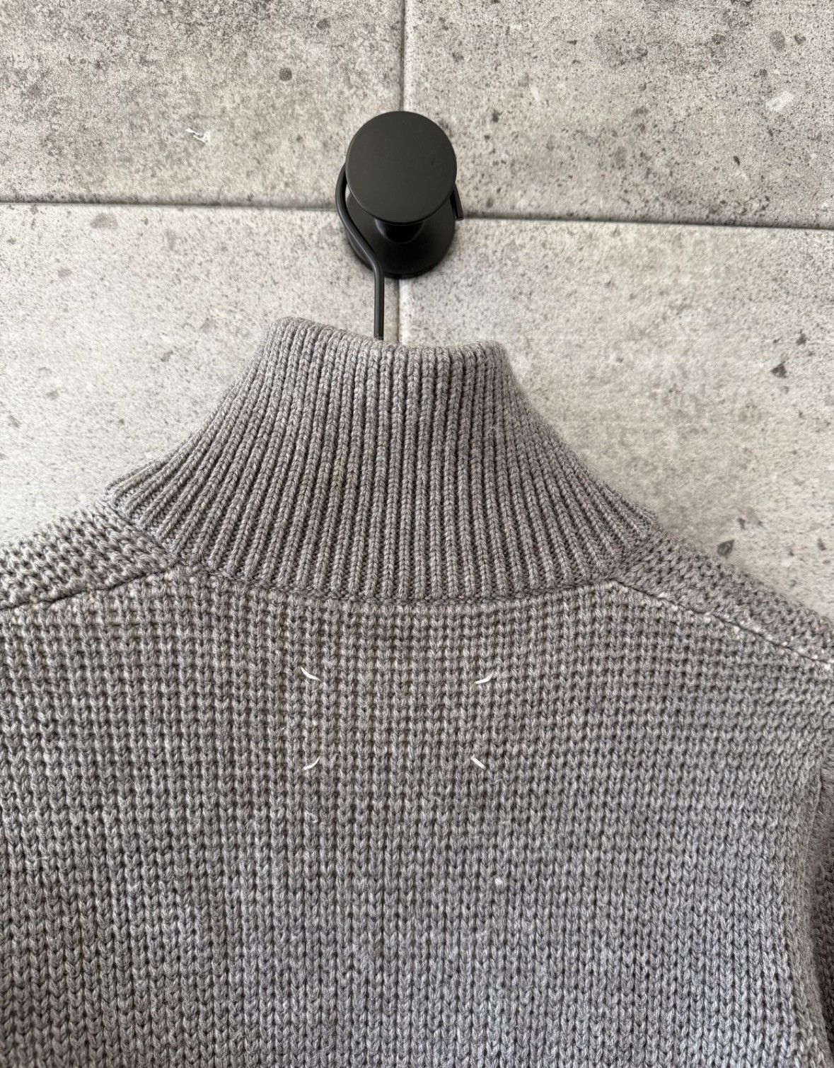 Maison Margiela × Vintage Maison Margiela drivers zip up knit sweater Size US M / EU 48-50 / 2 - 5 Thumbnail